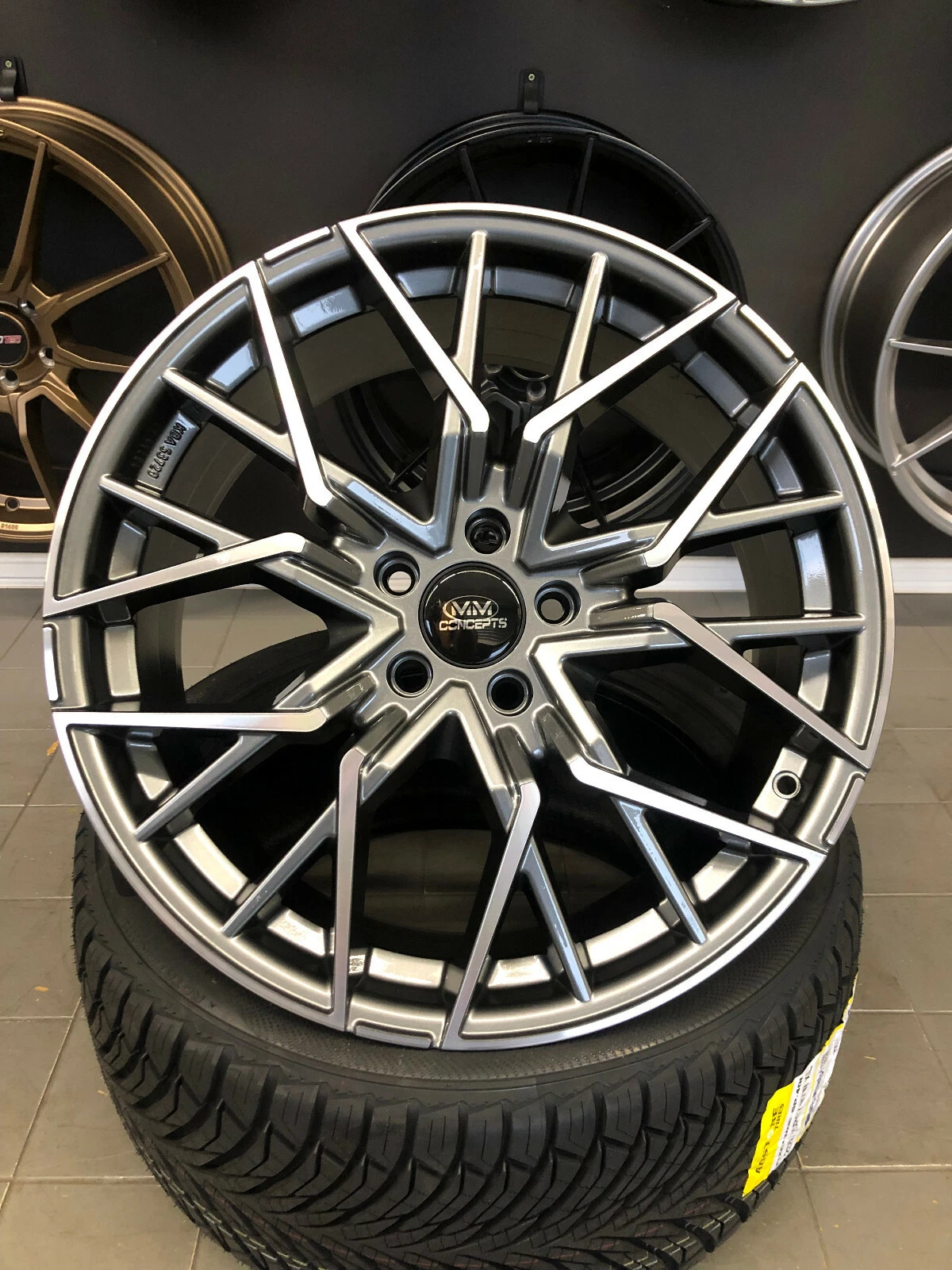 19 Zoll MM06 Felgen für Mercedes GLA GLK GLB Vito Viano 638 639 CLA A45 AMG C118