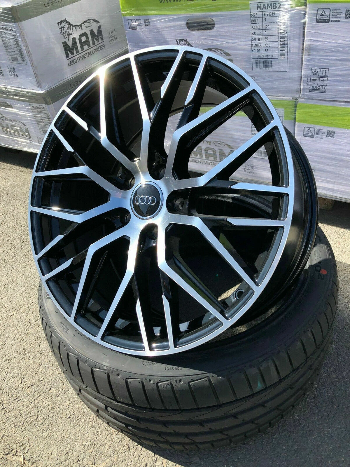 18 Zoll RS4 Felgen für Seat Alhambra Altea Leon Cupra FR R Skoda Octavia RS Neu