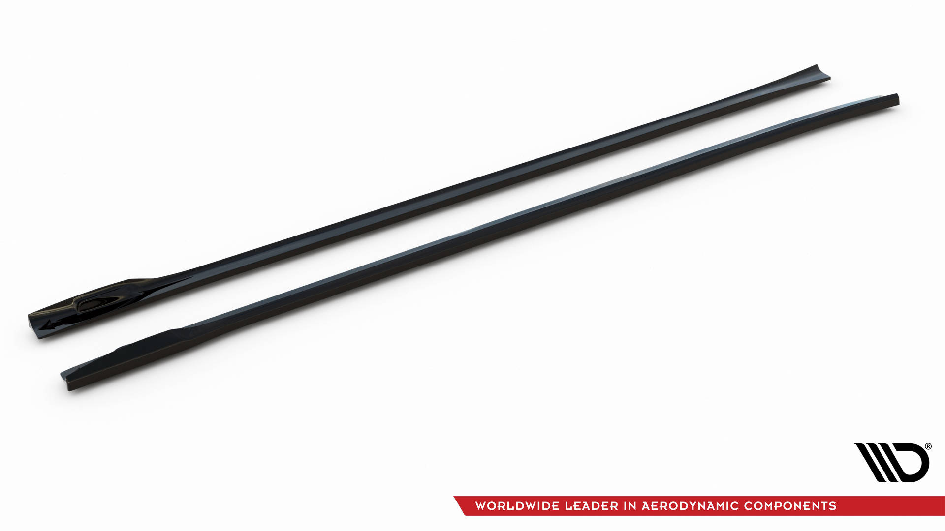 Street+ Seitenschweller Leisten V.2 passend für BMW X3 M40d / M40i / M-Paket G01 schwarz Hochglanz