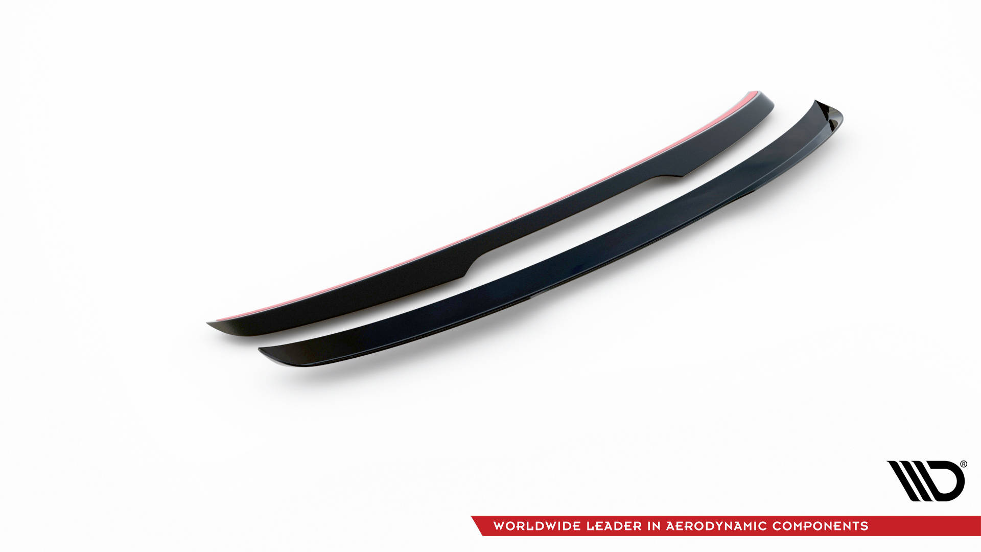 Heck Spoiler Aufsatz Abrisskante passend für Volvo XC90 R-Design Mk2 FL schwarz Hochglanz