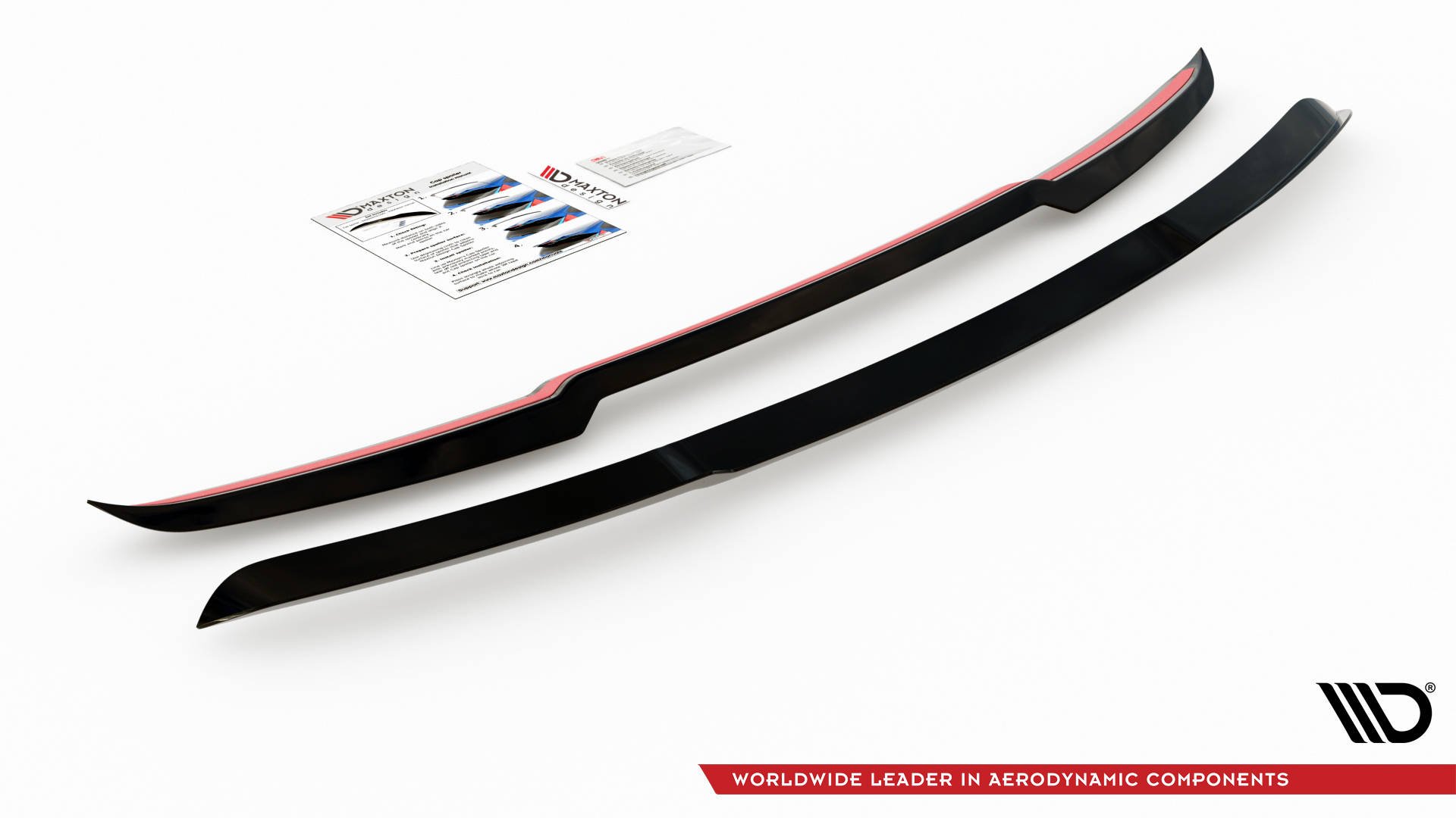 Heck Spoiler Aufsatz Abrisskante passend für Ford Mustang GT Mk6 FL schwarz Hochglanz