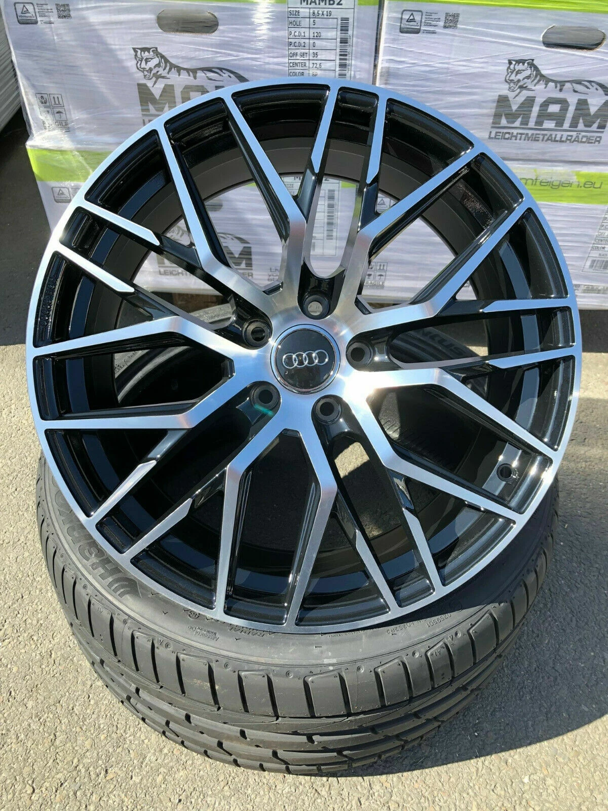18 Zoll RS4 Felgen für Seat Alhambra Altea Leon Cupra FR R Skoda Octavia RS Neu