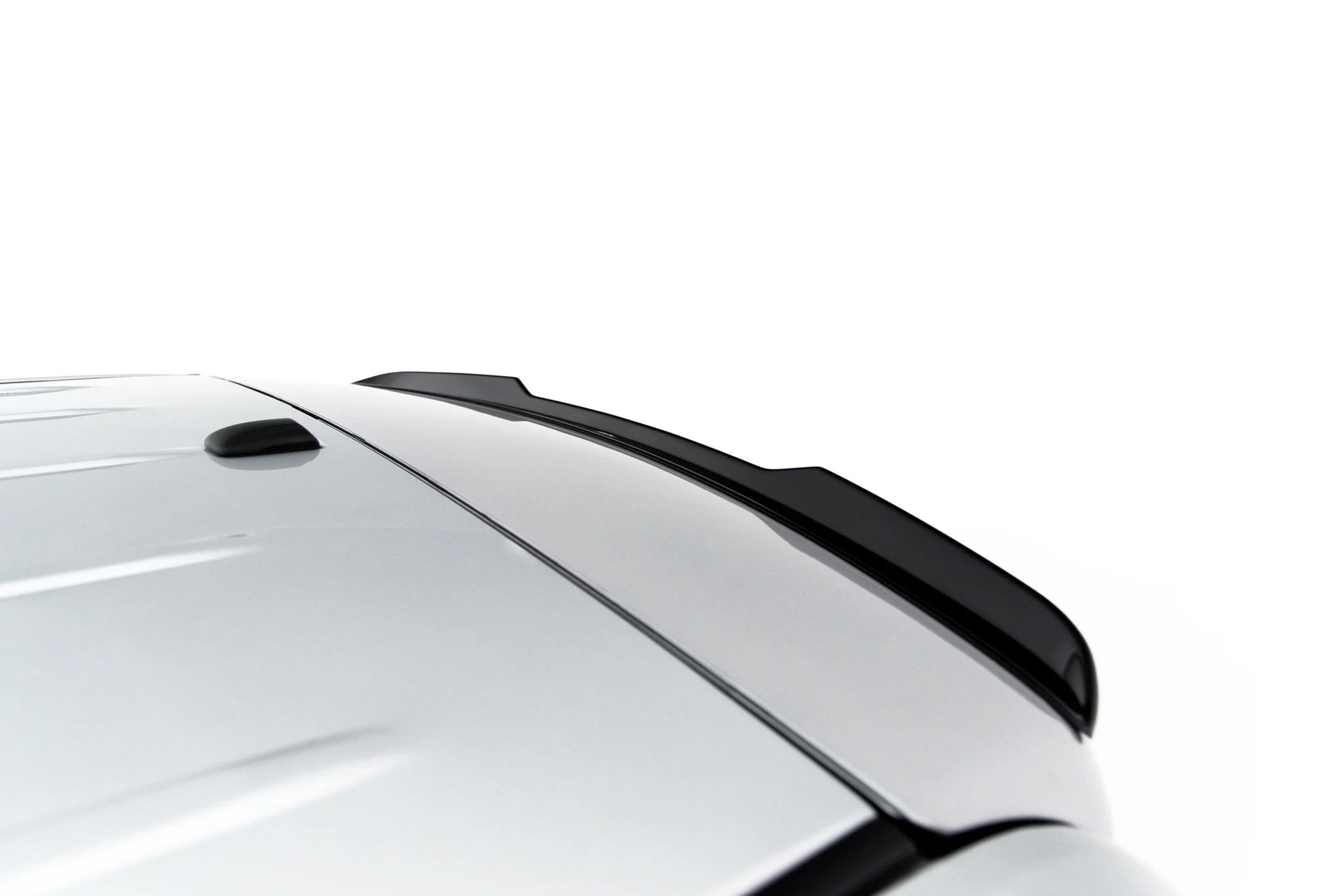 Heckspoiler Lippe Dodge Grand Caravan Mk5 Facelift schwarz Hochglanz