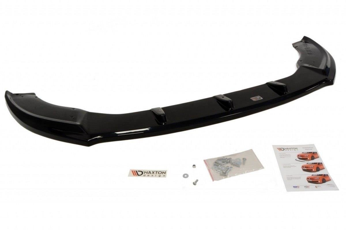 Street+ Spoilerlippe Front Ansatz passend für Skoda Superb Mk2 FL schwarz Hochglanz