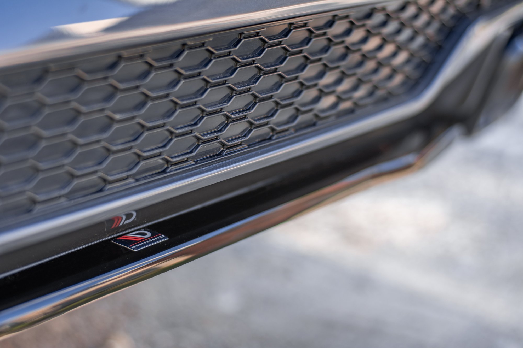 Heckansatz BMW X4 M40i G02 schwarz Hochglanz