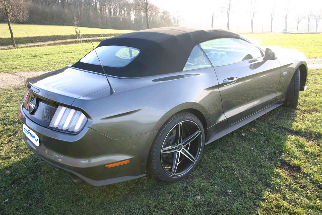 20 zoll Oxigin 18 Felgen für Ford Mustang LAE Schwarz Poliert 9x20 et38 5x114,3