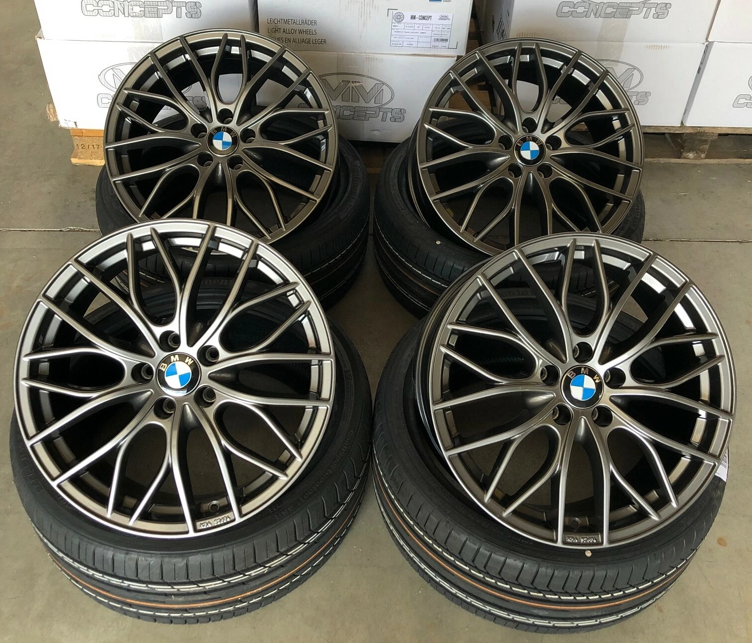 19 Zoll MM01 Felgen für BMW X1 F48 X2 F39 2er F46 M X5 G05 M Performance Paket