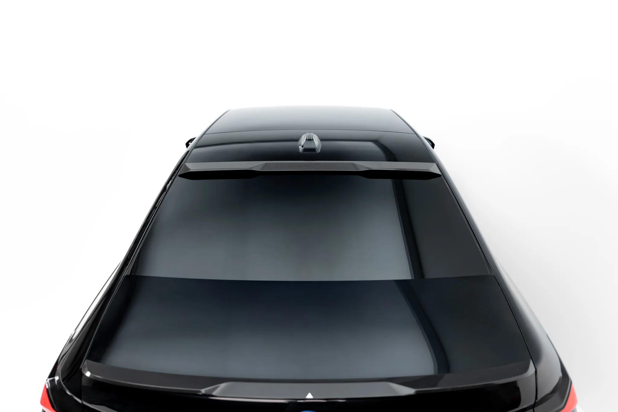 Prepreg Carbon Fiber Rear Window Spoiler (Upper) BMW 7 M-Paket / M760e / i7 M-Paket G70