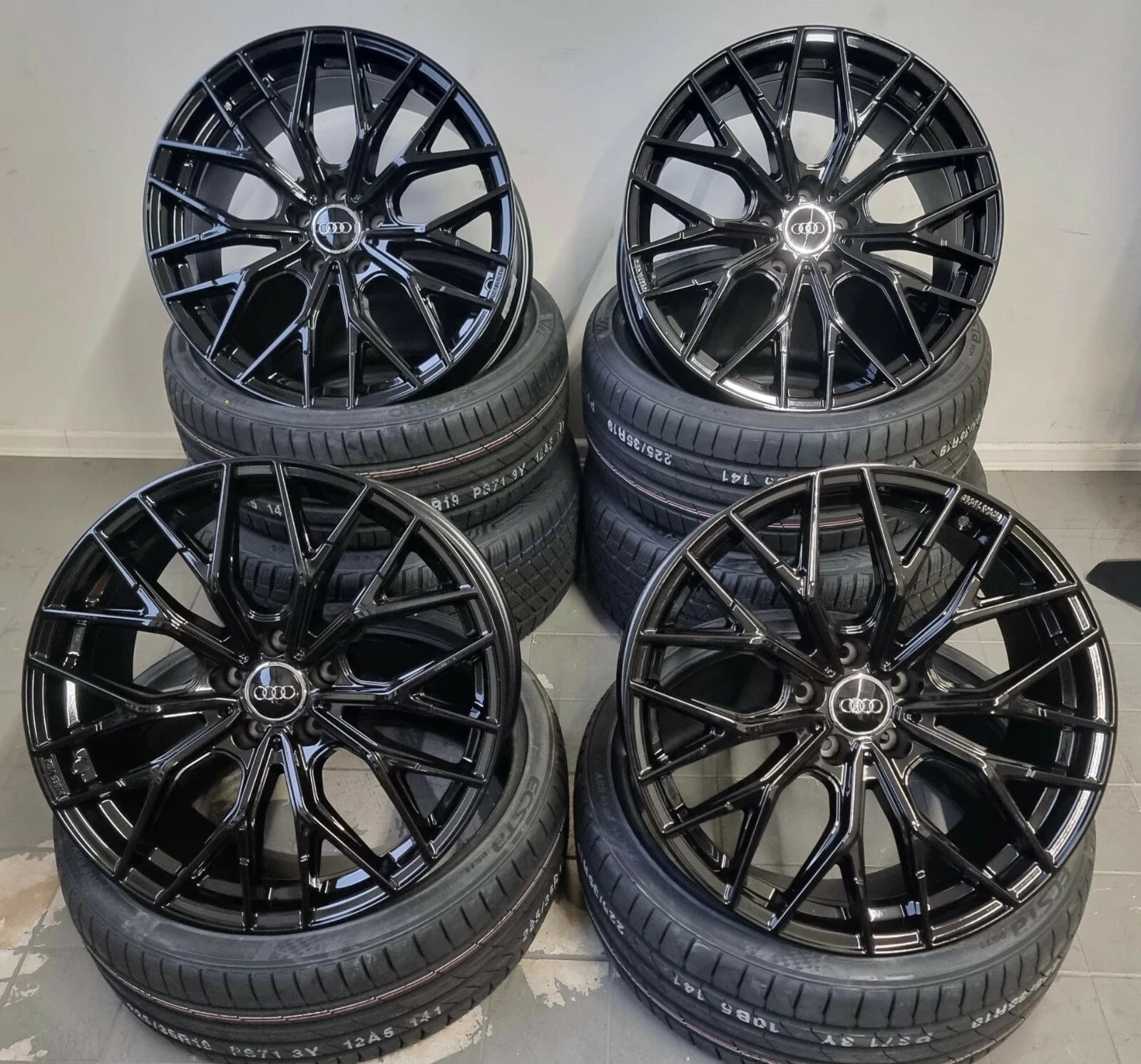 18 Zoll WH37 Felgen für VW ID3 Passat T-Roc Touran ID.3 Audi S3 A3 RS4 R8 GTI RS