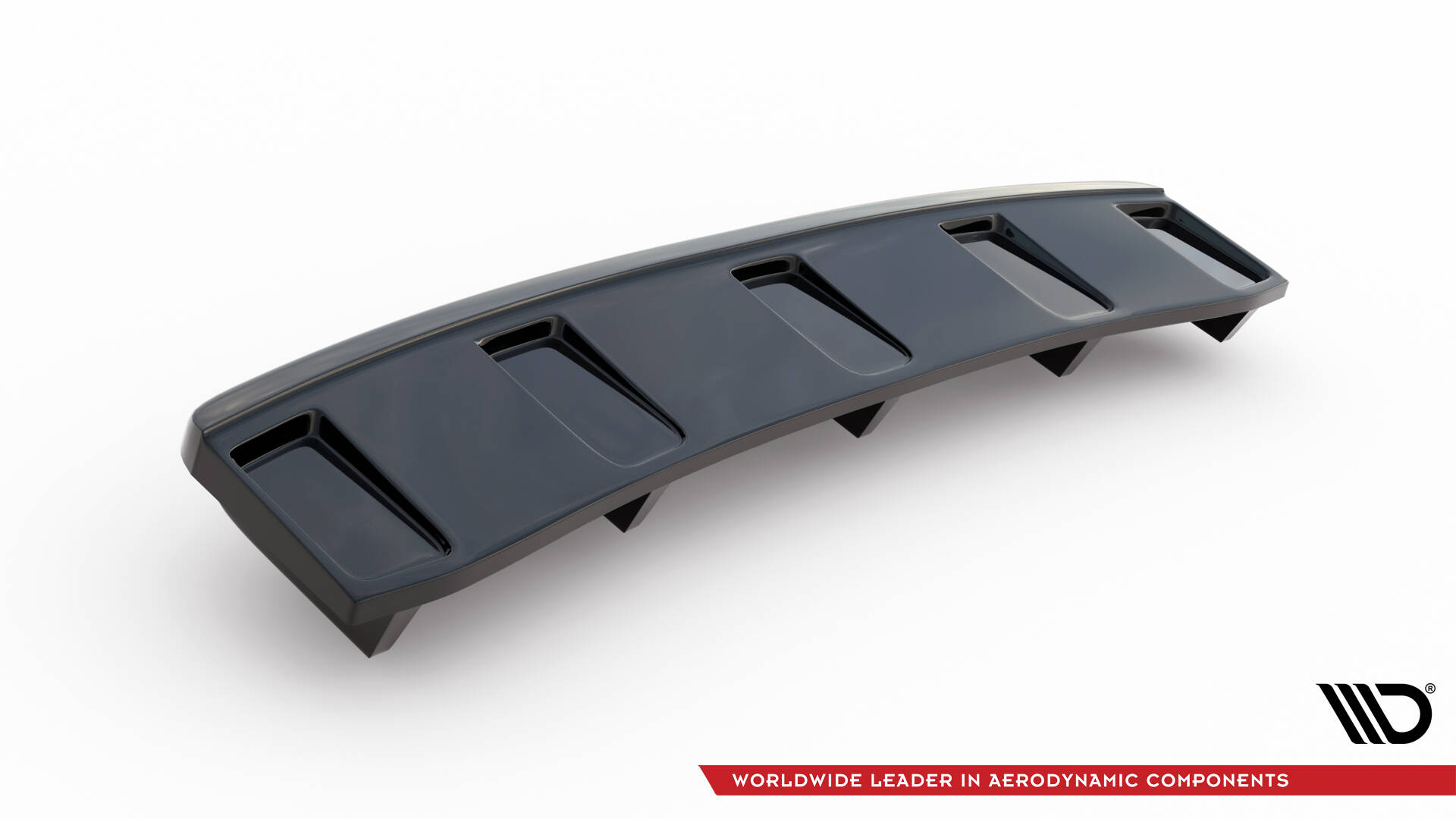 Heckansatz im DTM LOOK Audi A7 S-Line C7 Facelift schwarz Hochglanz