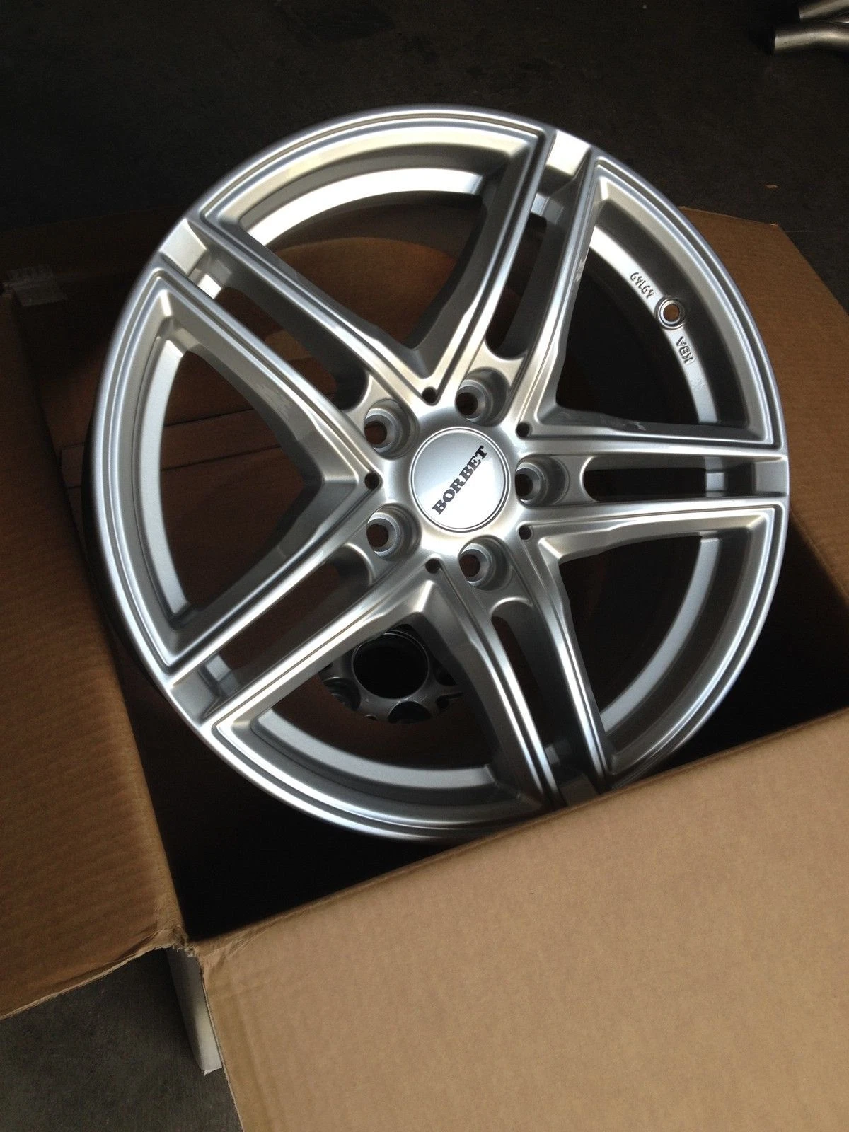 17 Zoll Borbet XR Alufelgen 7,5x17 et45 5x112 Felgen für BMW 2er F45 Tourer Mini