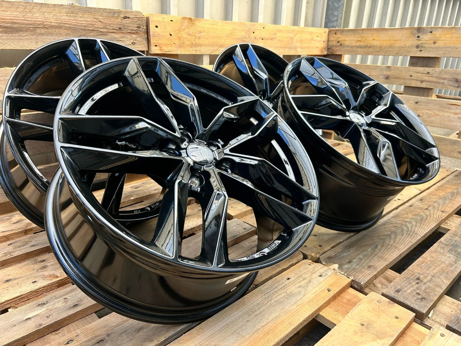 19 Zoll wh40 Alu Felgen für VW ID4 ID5 Pure GTX Passat B8 B9 3C Variant R-Line