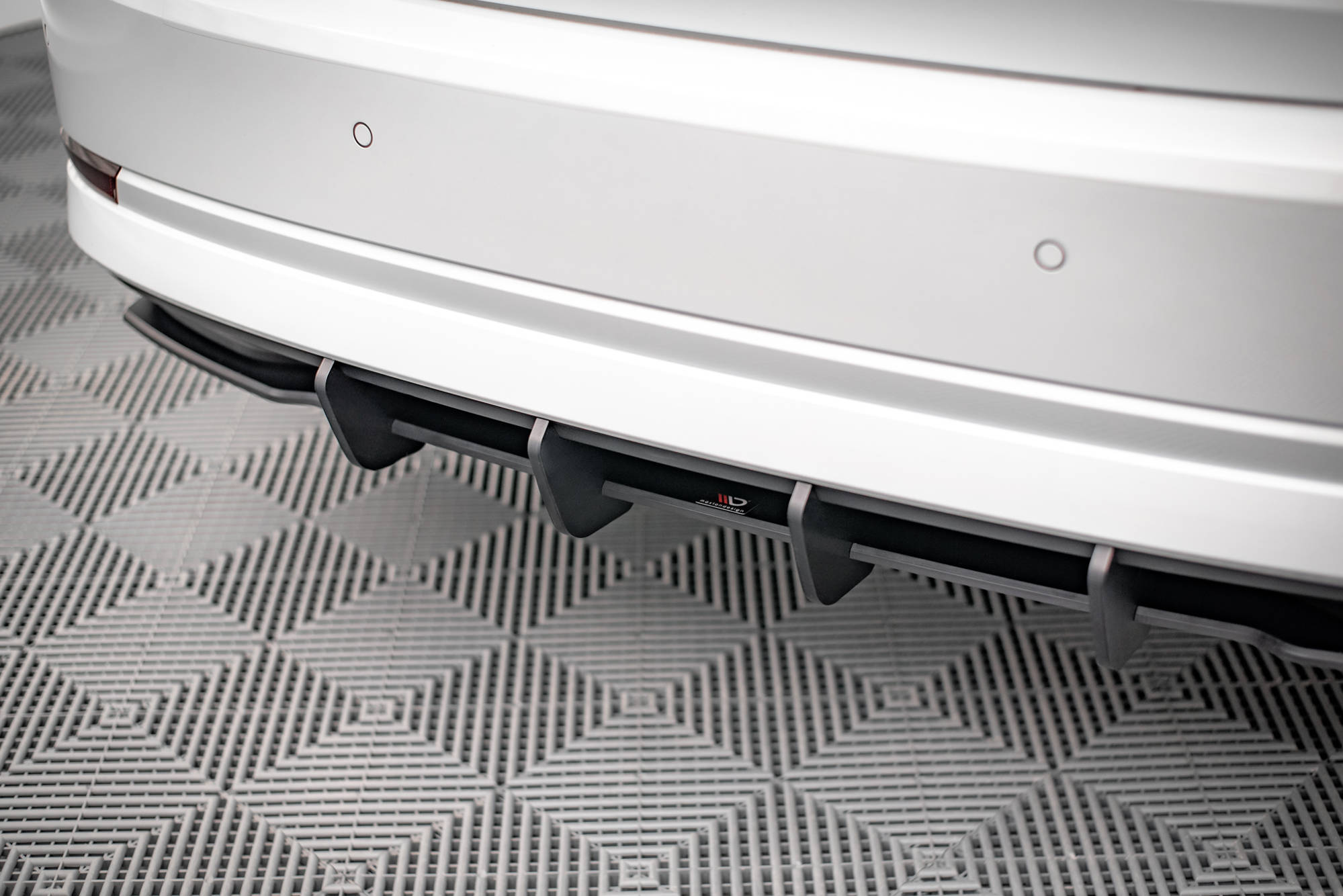 Street Pro Heckschürze Heck Ansatz Diffusor passend für Skoda Octavia Mk4