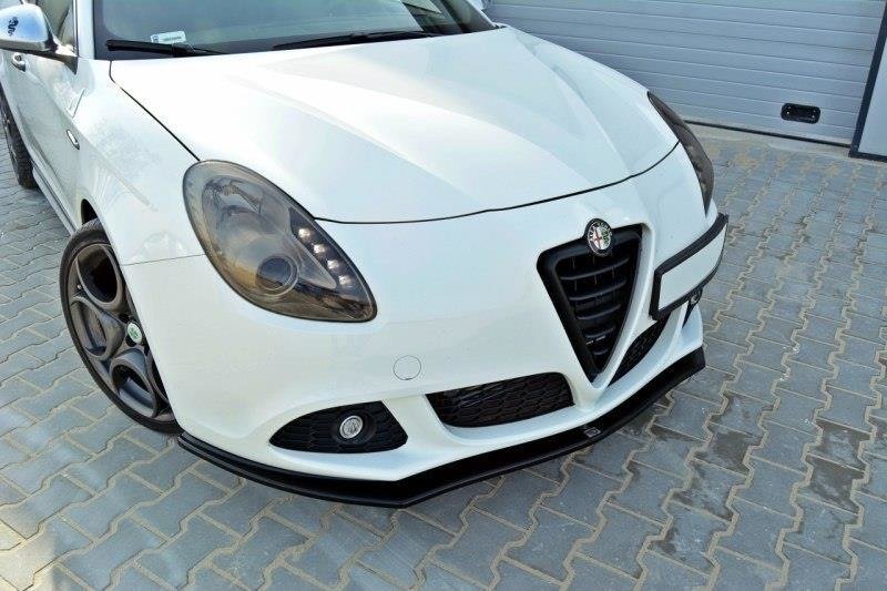 Street+ Spoilerlippe Front Ansatz V.1 passend für Alfa Romeo Giulietta schwarz Hochglanz