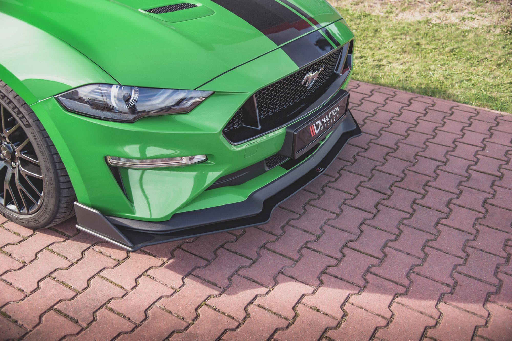 Street Pro Spoilerlippe Front Ansatz V.2 passend für Ford Mustang GT MK6 FL