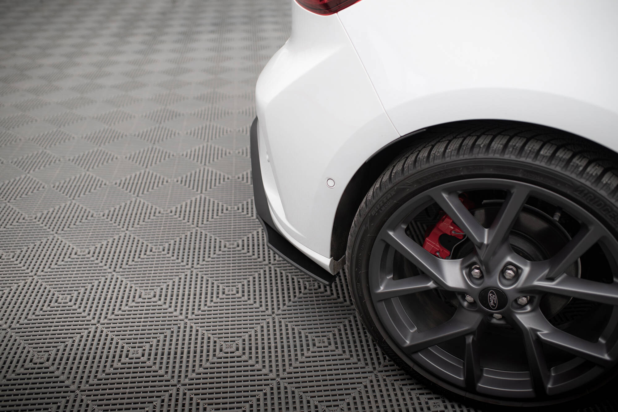 Street Pro Heck Ansatz Flaps Diffusor für Ford Focus ST Mk4