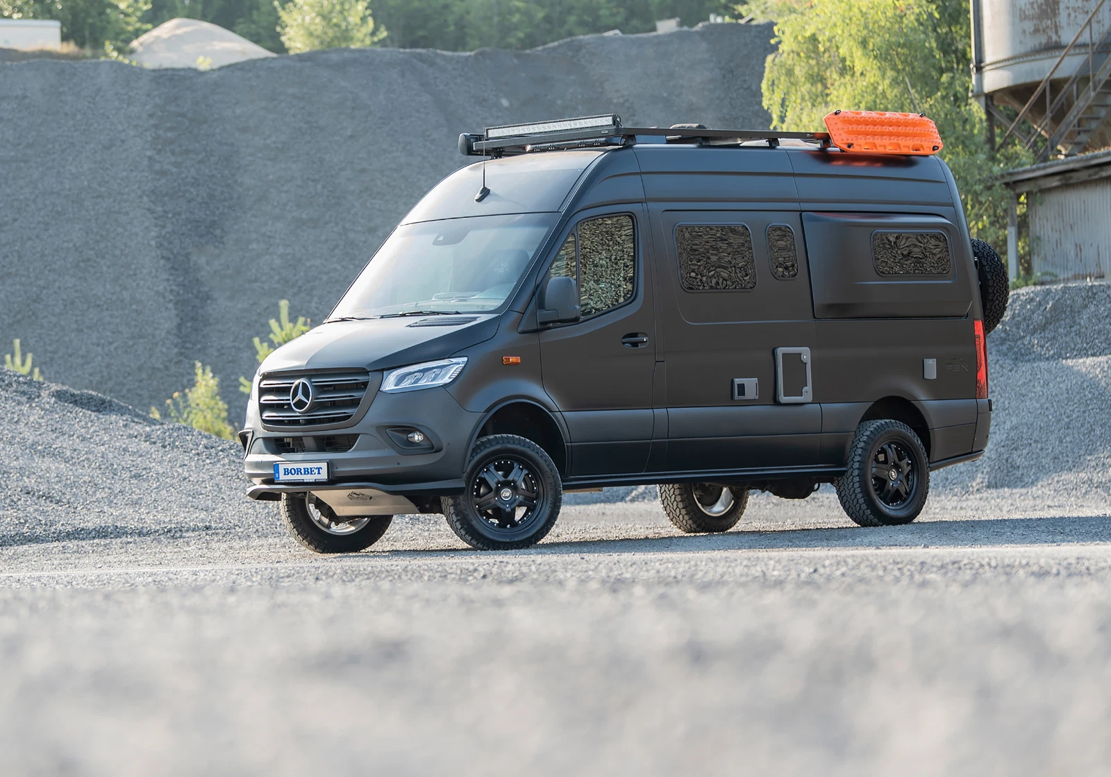 18 Zoll CWB Borbet Alu Felgen für Mercedes Sprinter 4x4 Camper Wohnmobil 5x130