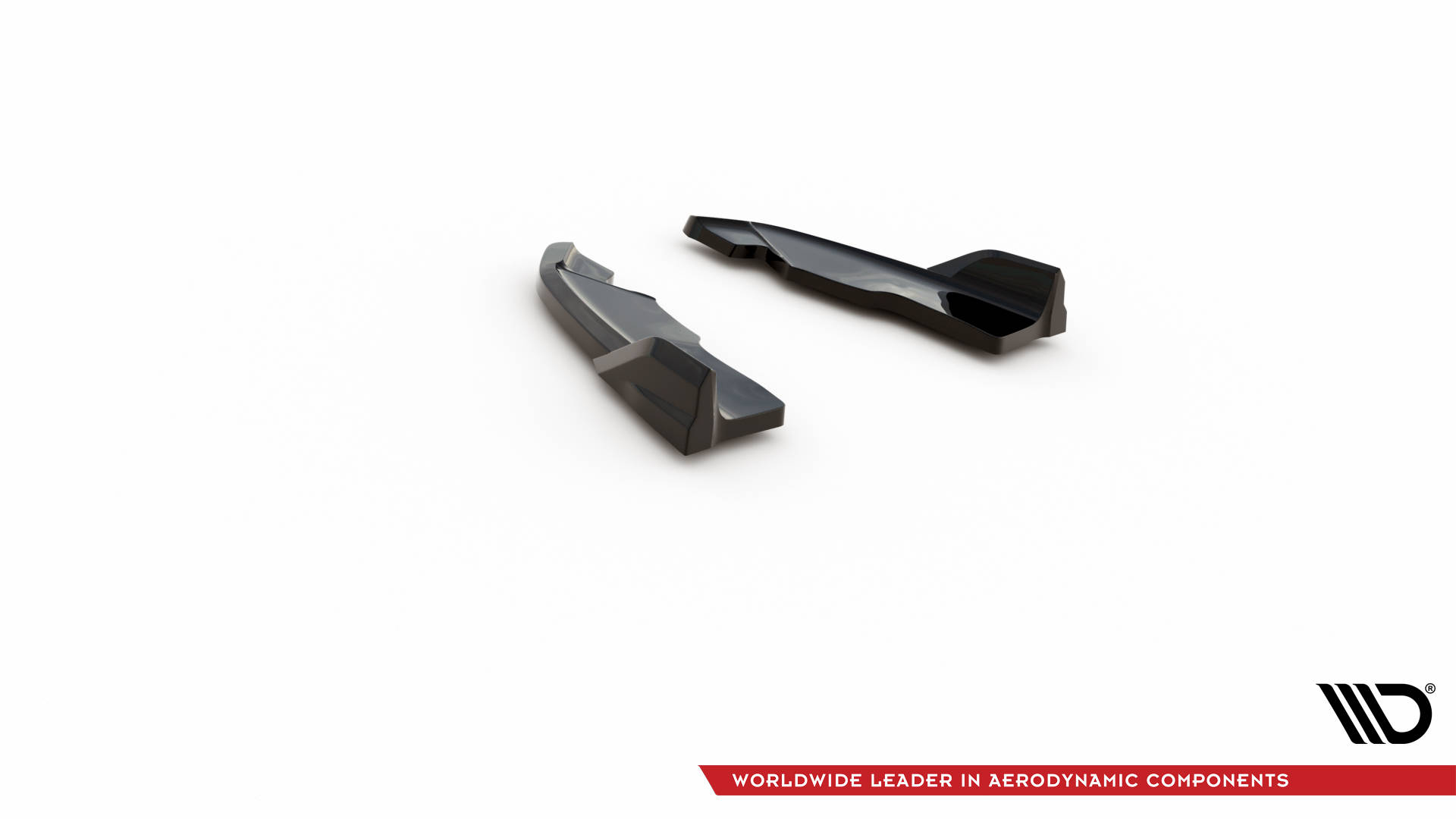 Street+ Heck Ansatz Flaps passend für BMW X3 M-Paket F25 schwarz Hochglanz