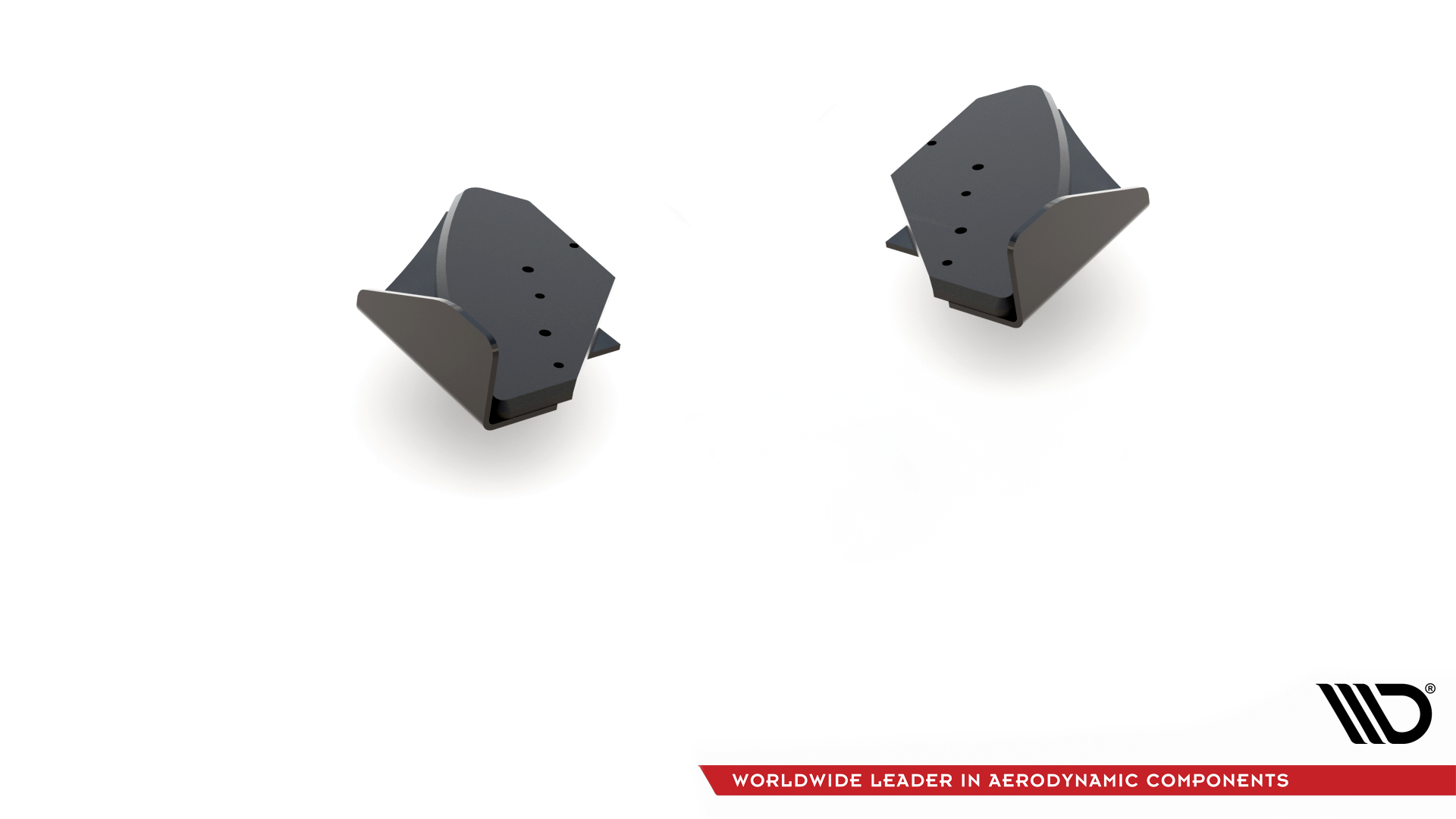 Street Pro Heck Ansatz Flaps passend für VW Golf GTI Mk6 schwarz Hochglanz