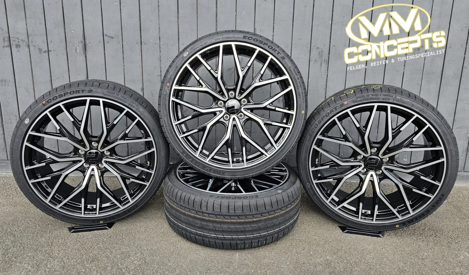 18 Zoll WH37 Alu Felgen für Mercedes C-Klasse W206 W205 W204 AMG Line C63 4Matic