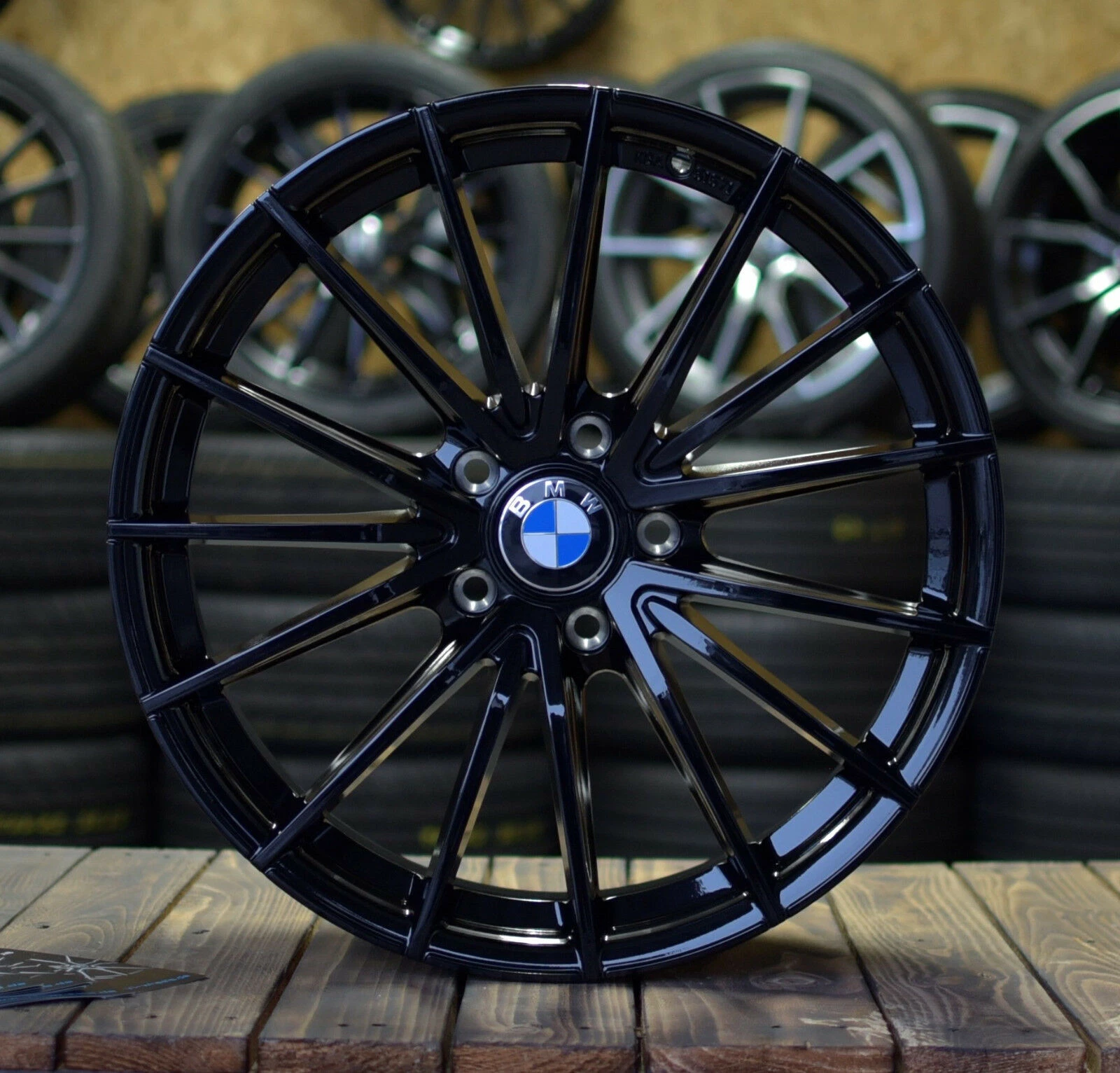 19 Zoll V-Vheels V2 Felgen 5x120 grau für BMW M Performance Paket F10 F11 F30