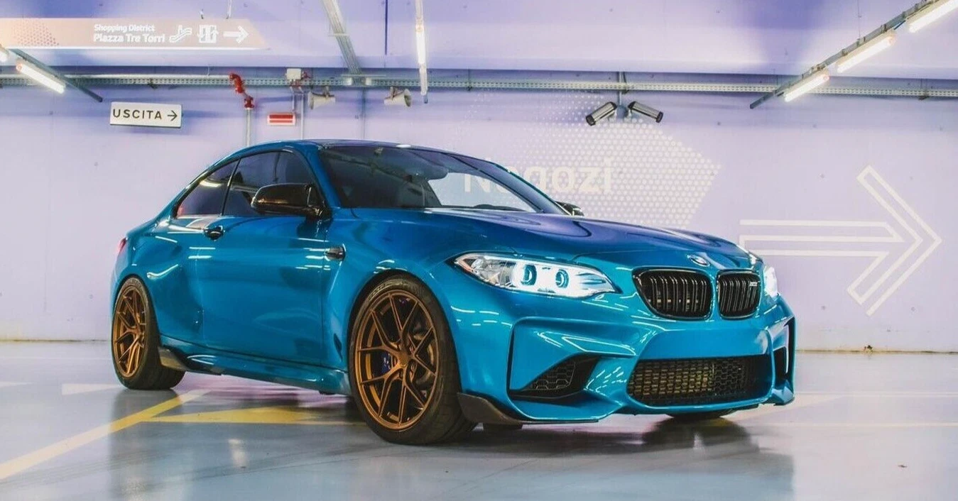 20 zoll Japan Racing SL01 Felgen für BMW F87 F80 F82 M2 M3 M4 Competition Bronze