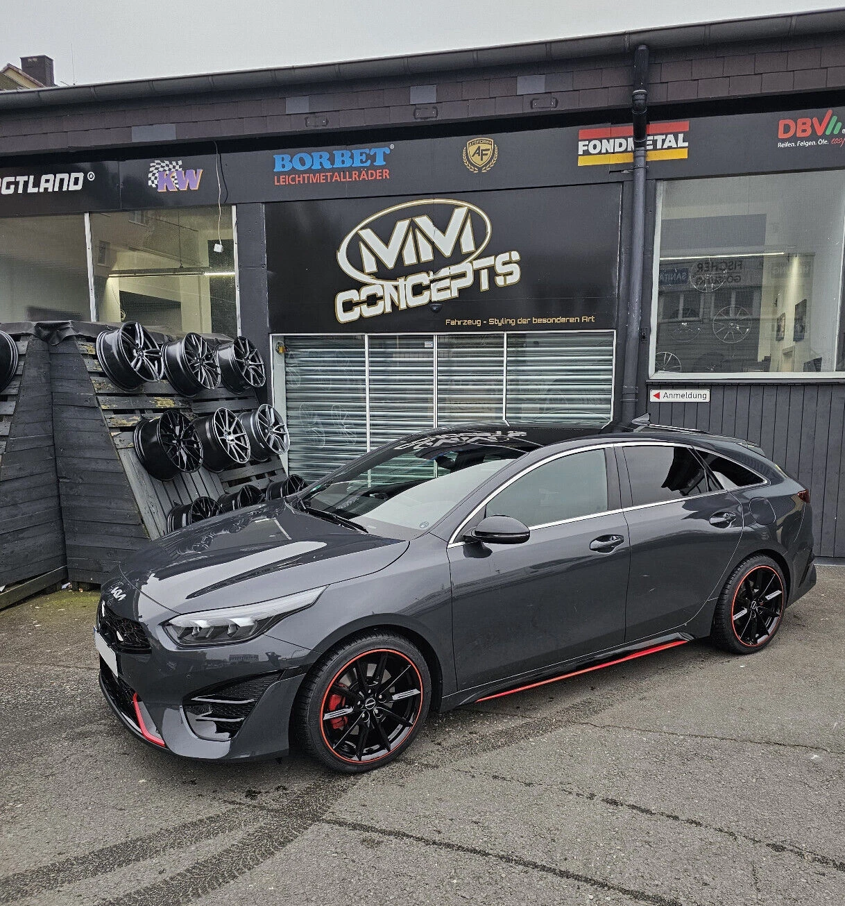 18 Zoll Borbet LX18 Felgen für Mitsubishi ASX Eclipse Grandis LAncer 8 Sportback