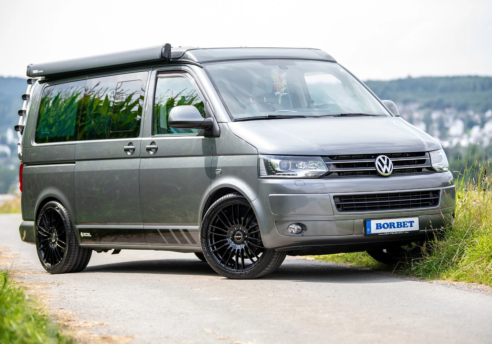 18 Zoll Borbet CW3 Felgen für VW T5 T6 T6.1 Bus Multivan California Transporter