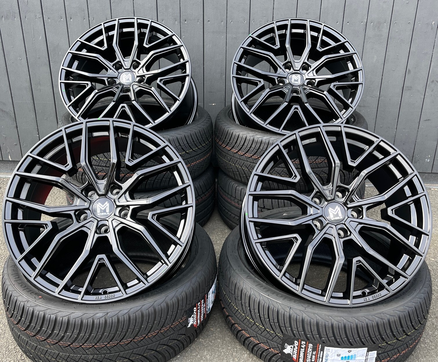 19 Zoll MM09 Felgen für VW Golf 5 6 7 8 GTI R32 R GTE GTD Clubsport Performance