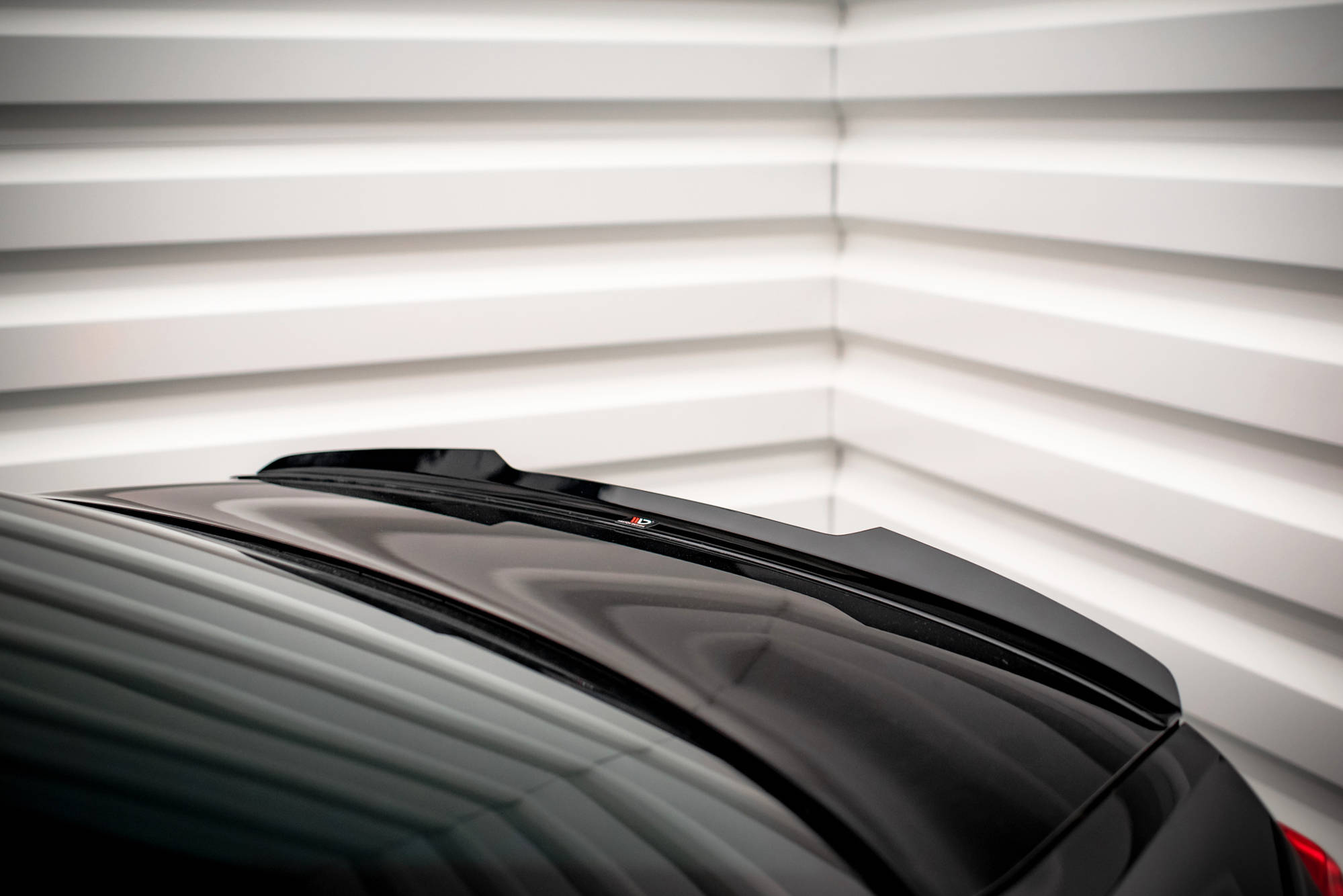 Heck Spoiler Aufsatz Abrisskante passend für VW Passat Limousine B8 FL schwarz Hochglanz