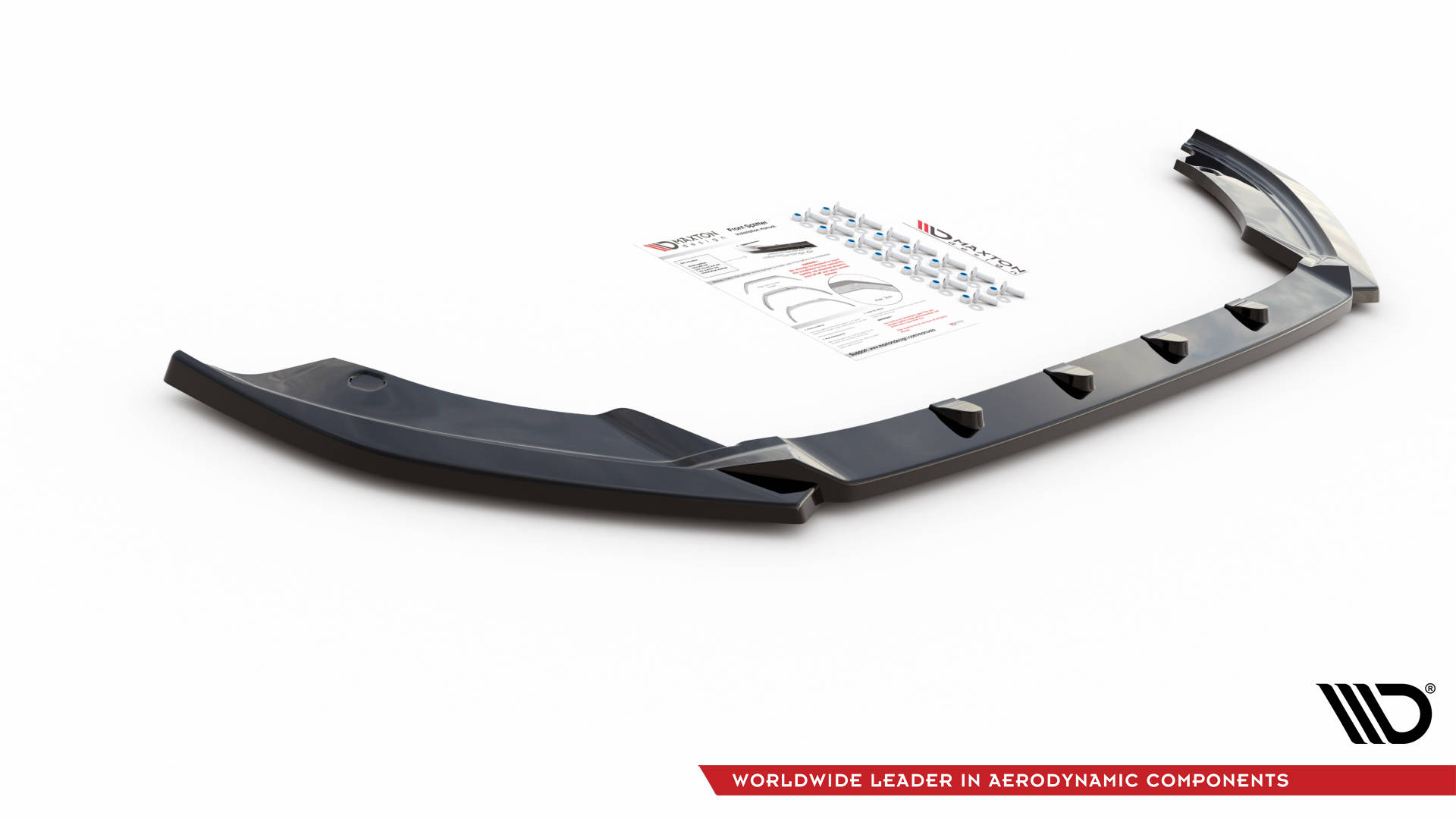 Street+ Spoilerlippe Front Ansatz V.2 passend für Seat Ibiza FR/ Standard Mk5 schwarz Hochglanz