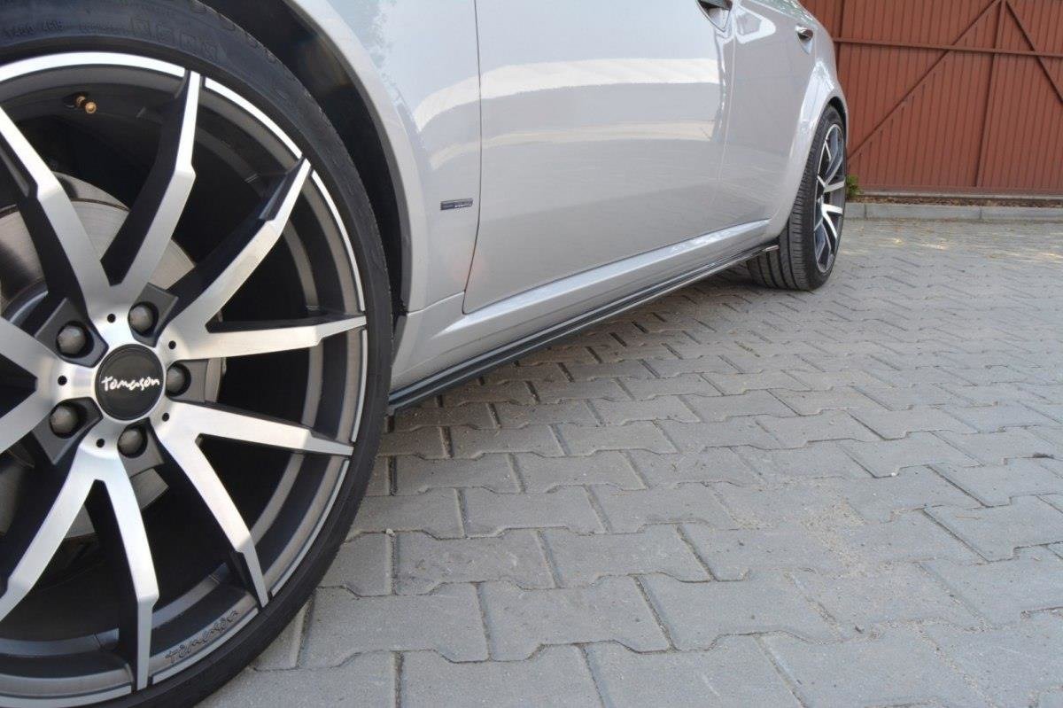 Street+ Seitenschweller Leisten passend für Alfa Romeo 159 schwarz Hochglanz