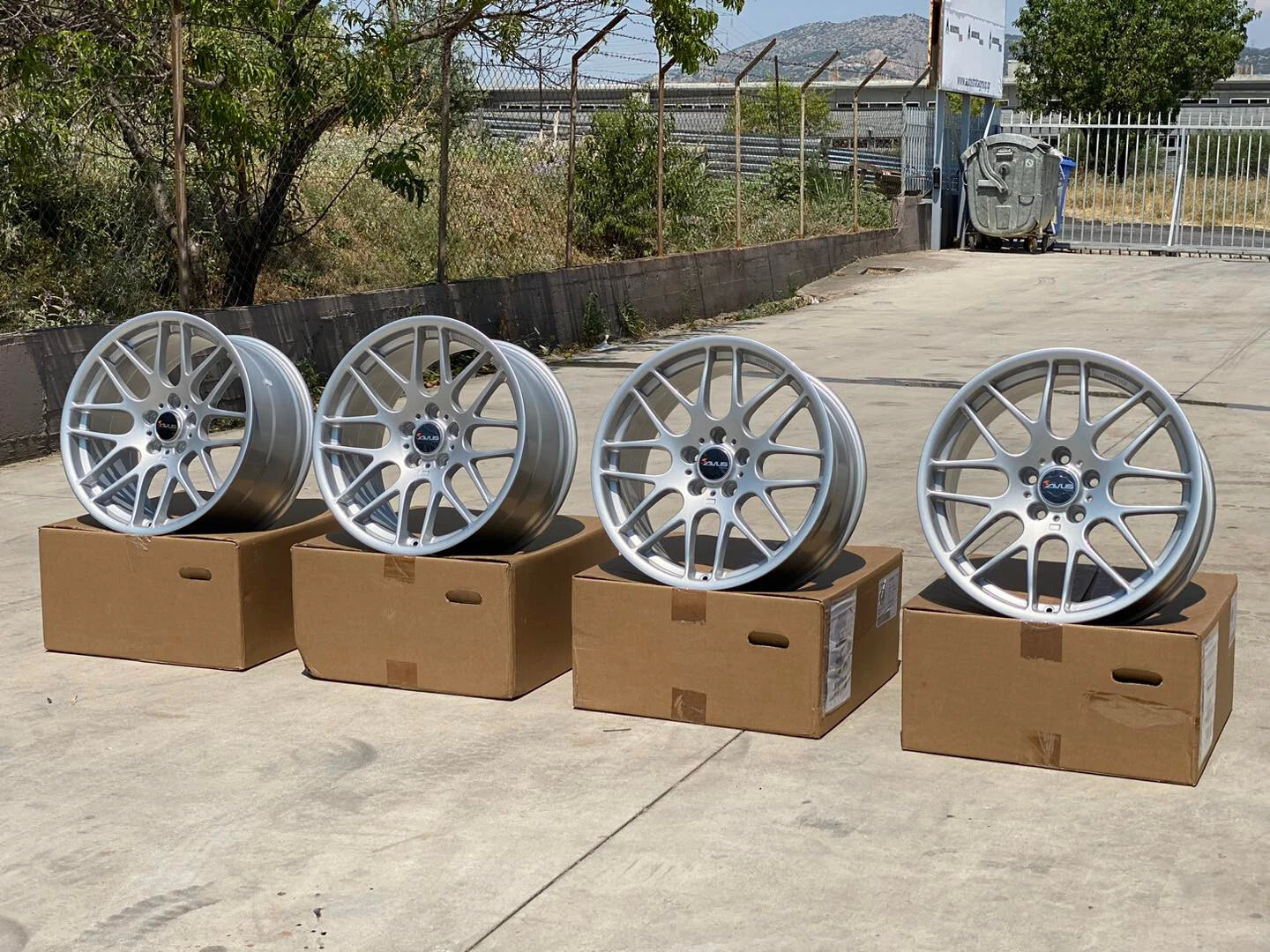 19 Zoll AC-MB4 Alu Felgen für BMW M4 F82 Coupe Competition 8,5x19 + 9,5x19