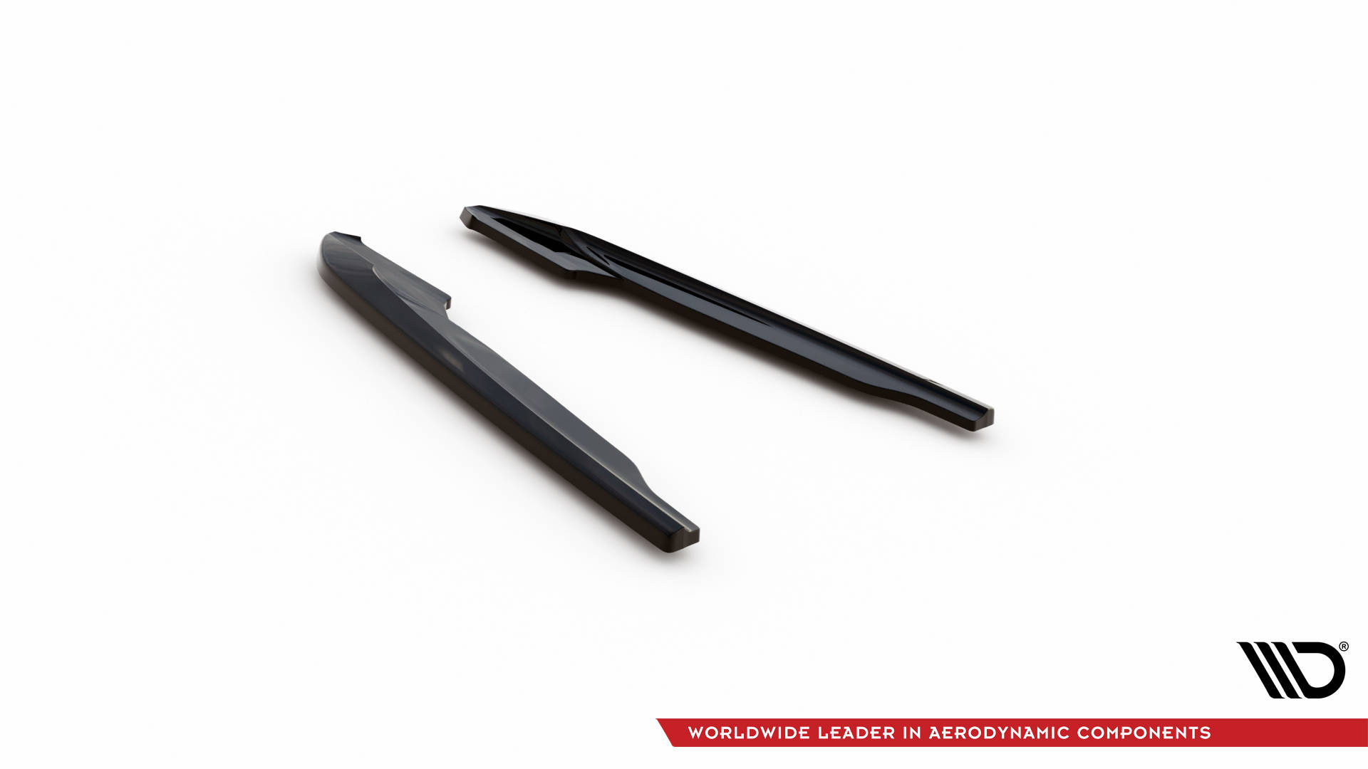 Street+ Heck Ansatz Flaps V.2 passend für Audi S8 D5 schwarz Hochglanz