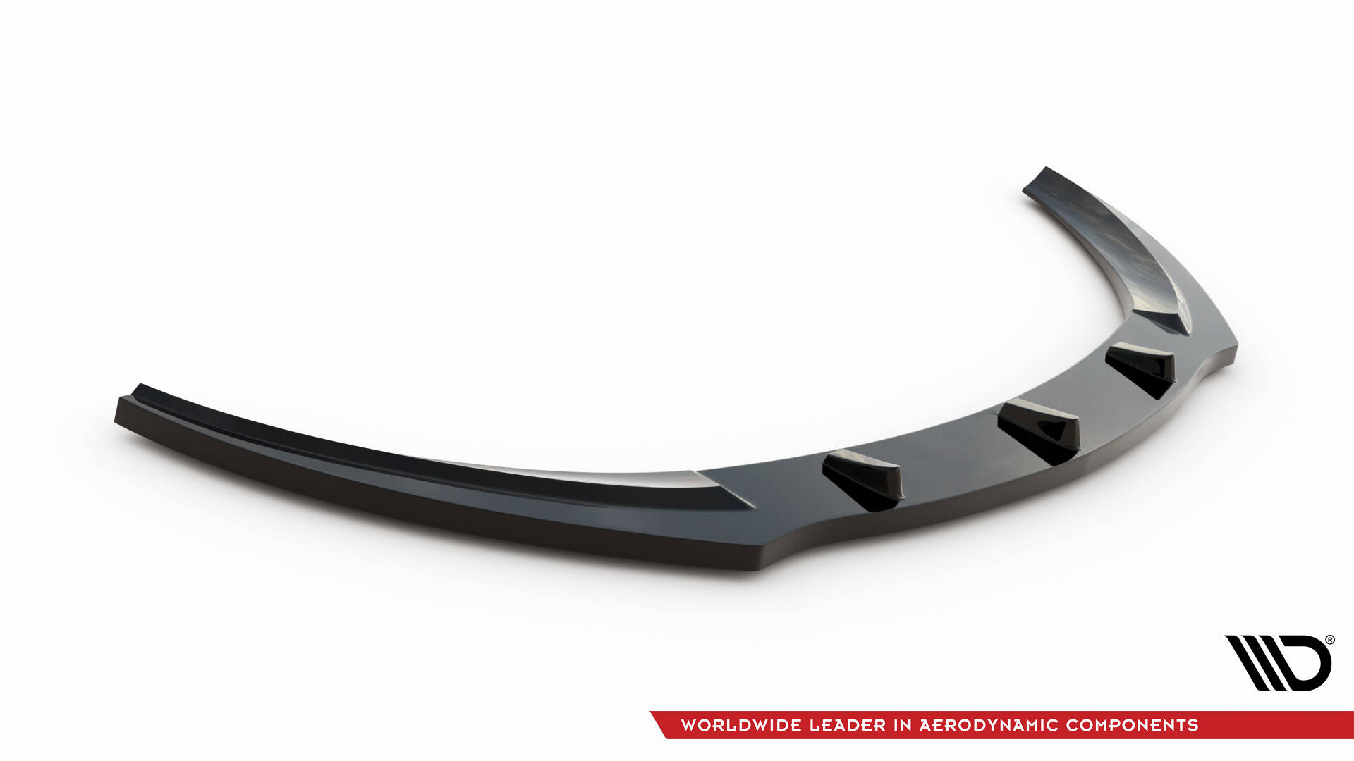 Street+ Spoilerlippe Front Ansatz passend für Opel Astra J OPC / VXR V.1 schwarz Hochglanz