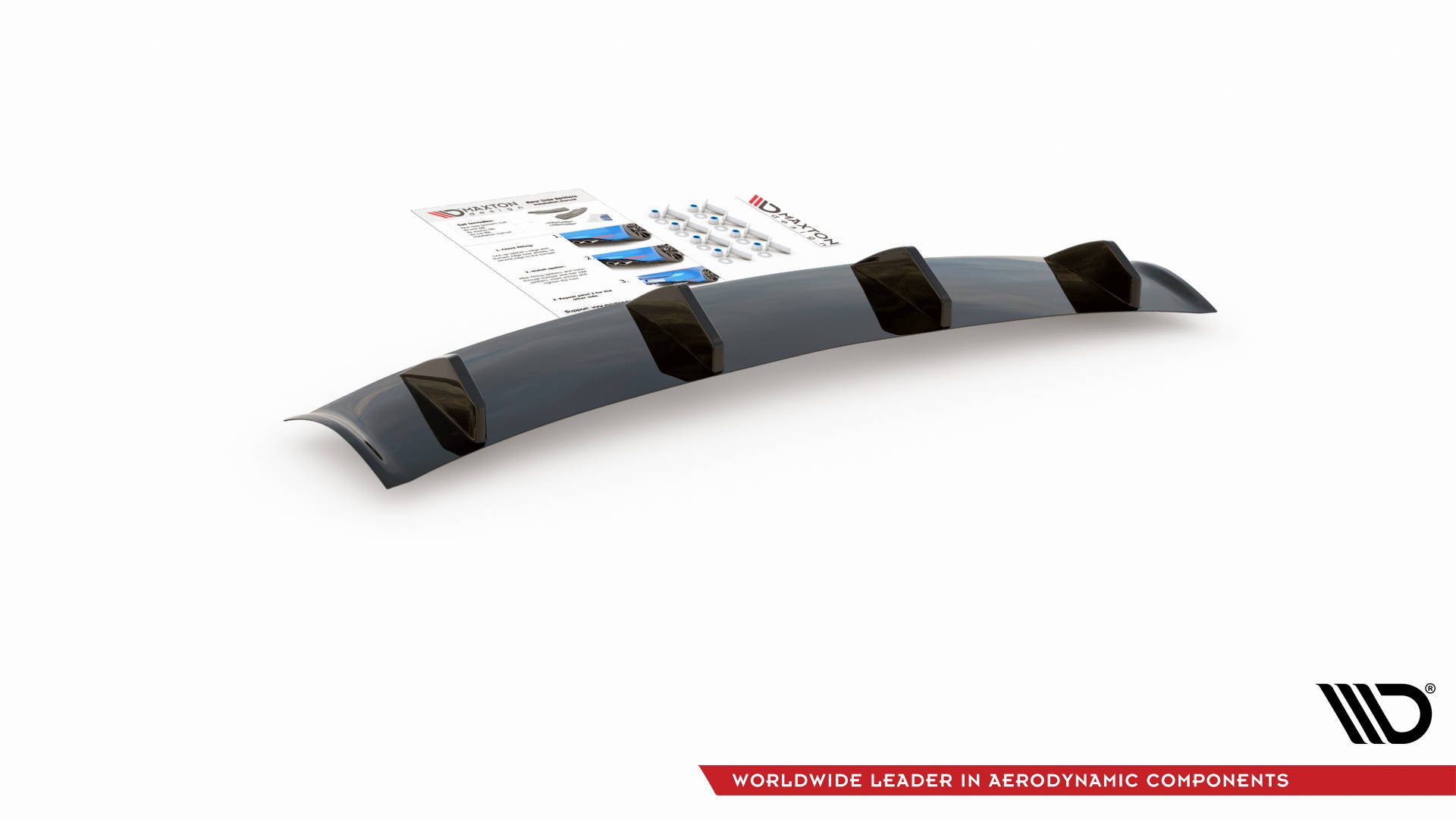 Street+ Heck Ansatz Diffusor passend für Porsche Panamera Turbo 970 FL schwarz Hochglanz