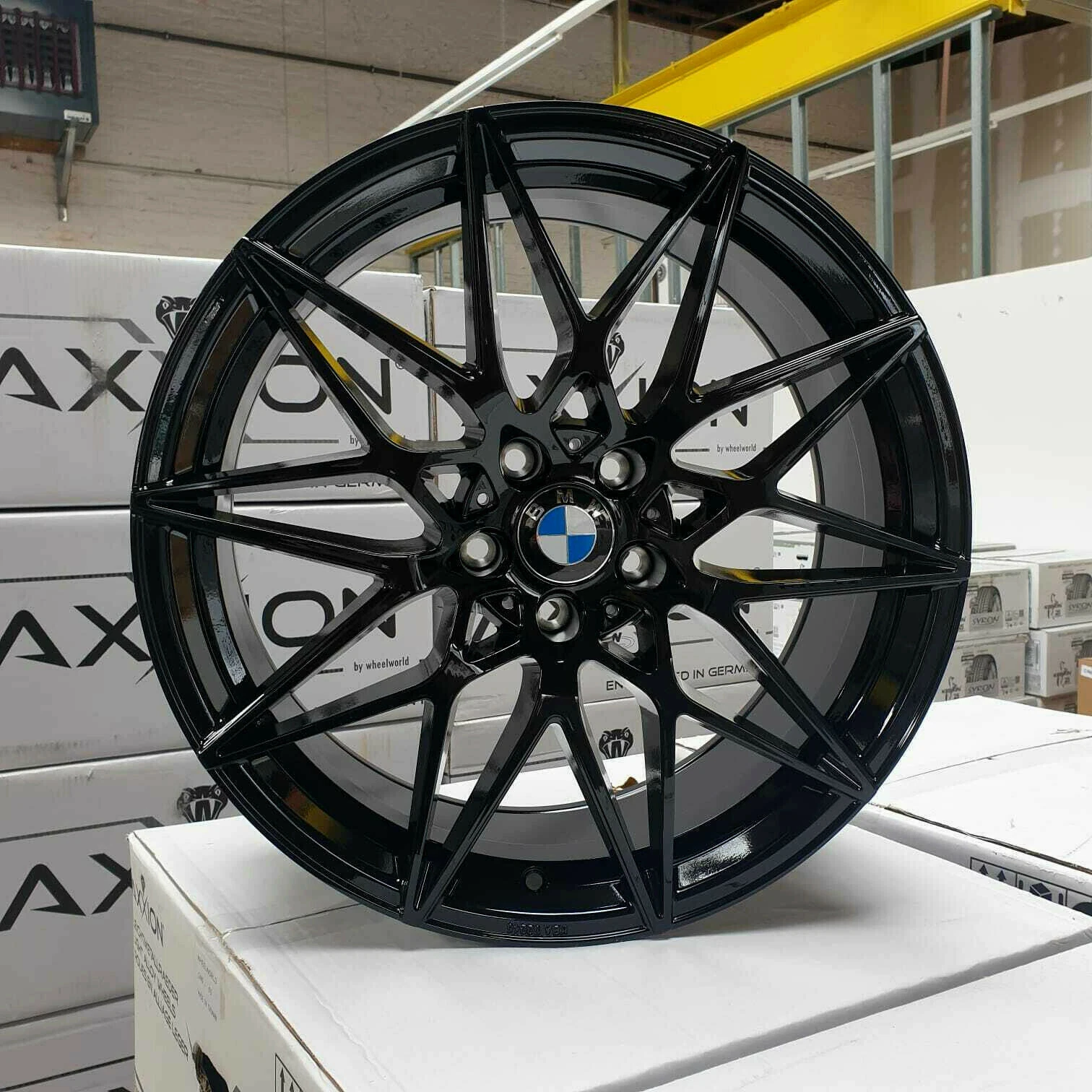 19 Zoll Axxion AX9 Competition Felgen 5x120 für BMW M Performance Paket F10 F11