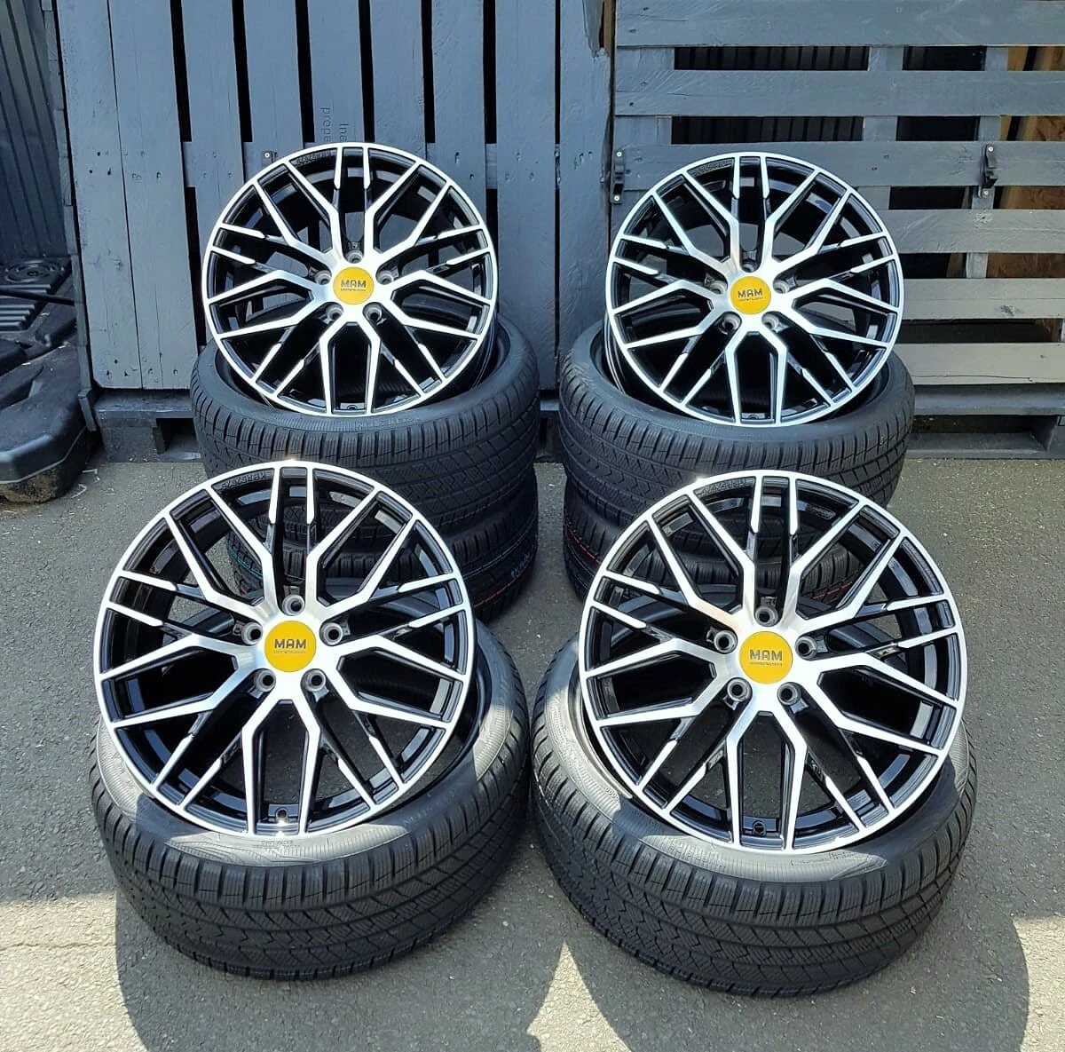 18 Zoll RS4 Alu Felgen für Audi A4 B8 8K Mercedes GLA V B Klasse Viano Vito Neu