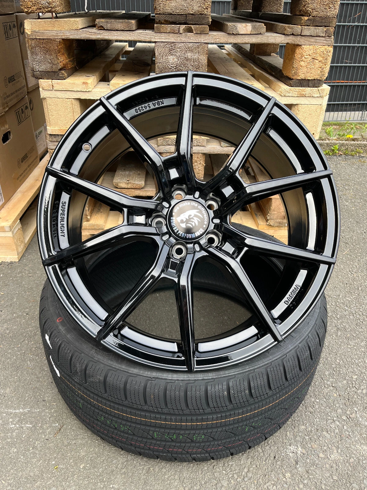19 Zoll DM13 Felgen für Mercedes CLA A45 A35 AMG W117 W118 C118 C117 X118 X117