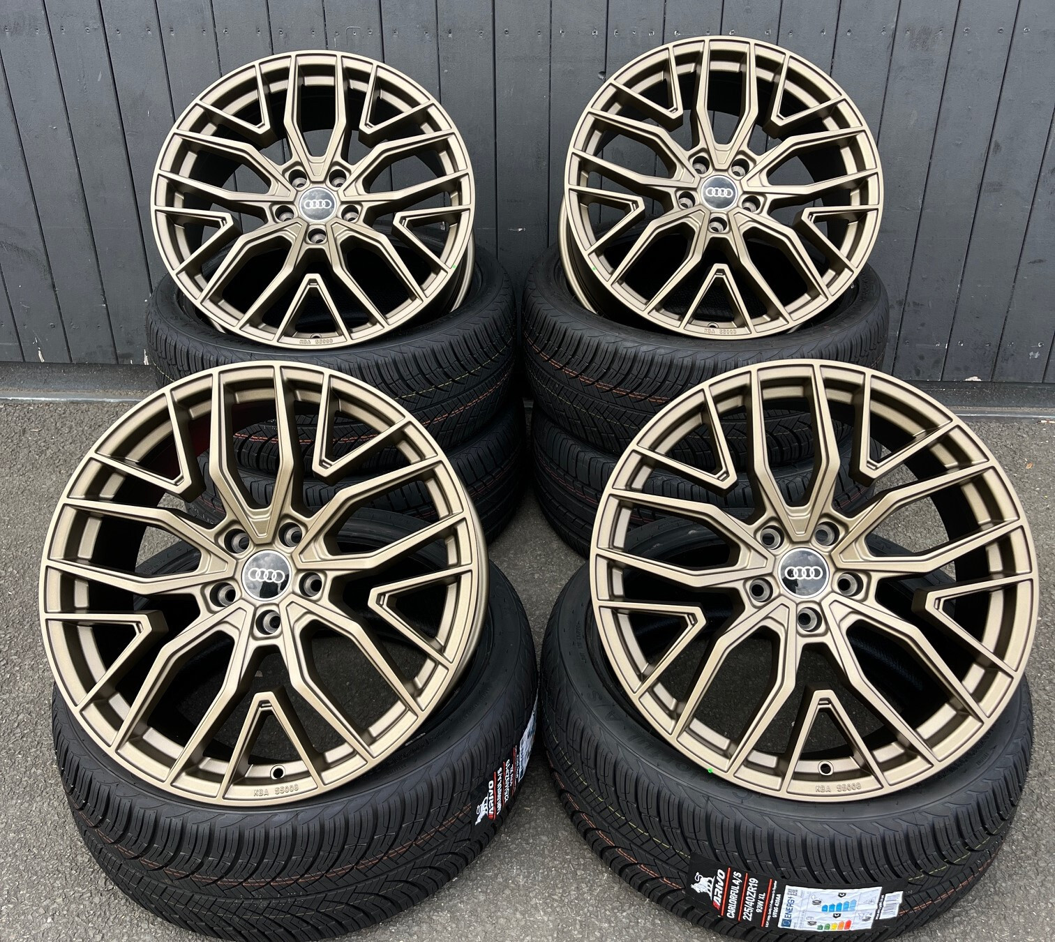 19 zoll MM09 Alu Felgen für Audi A4 S4 RS4 8E B6 B7 B8 B9 QB6 Limo Avant S-Line