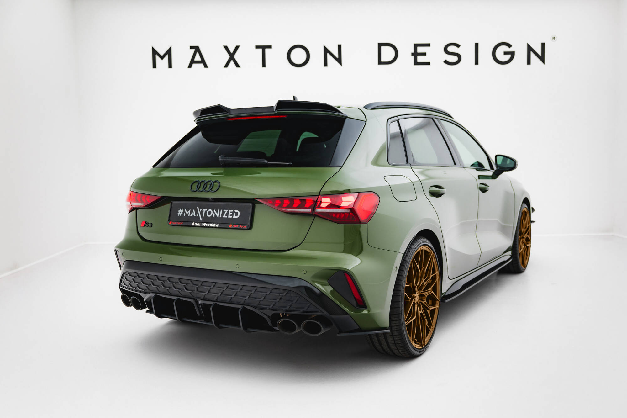 Street Pro Heck Ansatz Flaps passend für Audi S3 Sportback 8Y FL