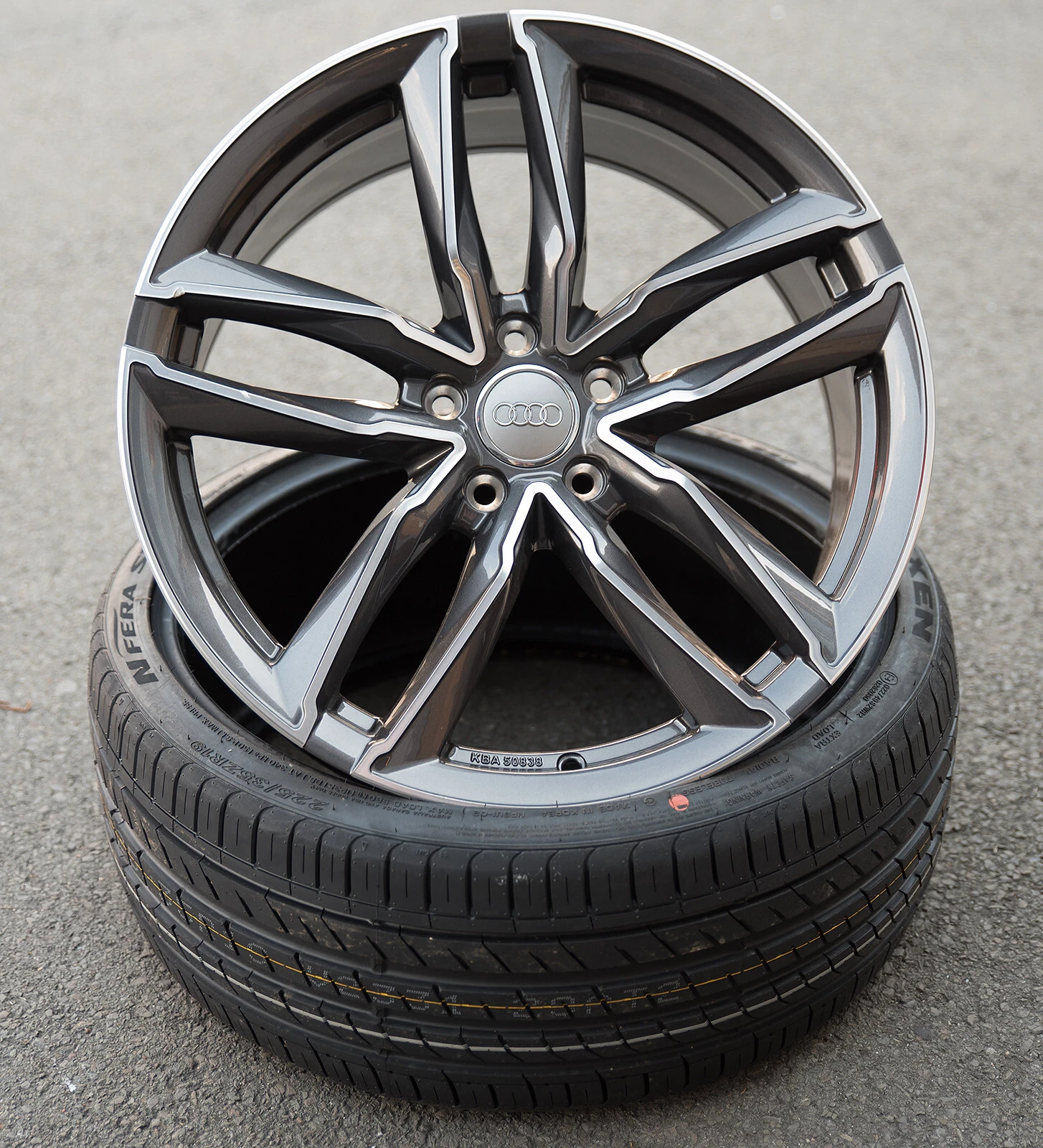19 Zoll UA6 Felgen für VW Eos Jetta Passat 3C CC Variant Tiguan 5N T-Roc R Rline