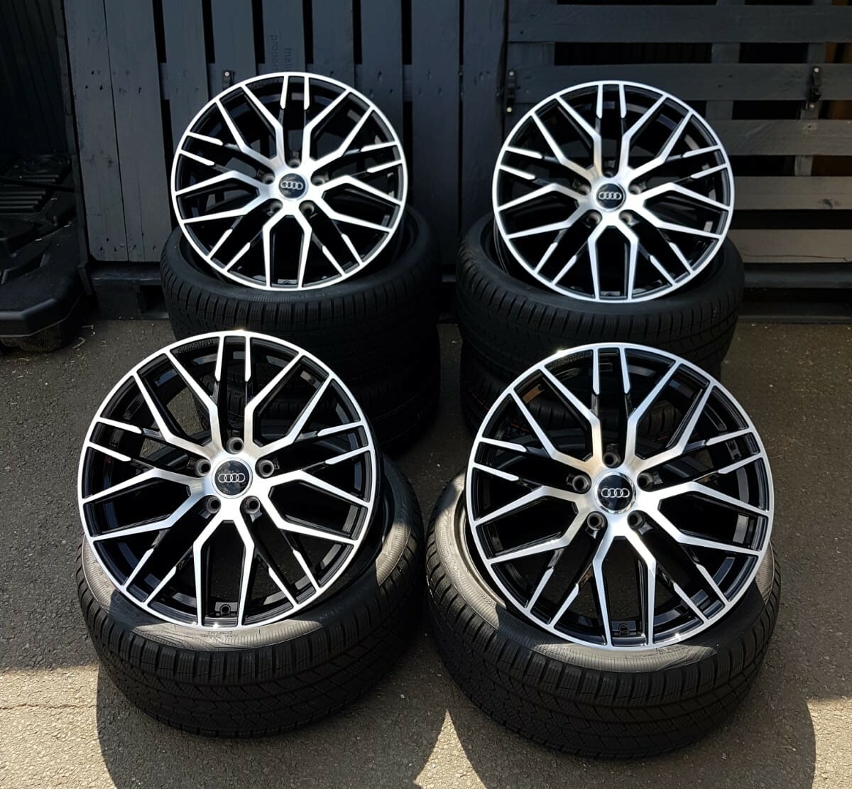 18 Zoll RS4 Alu Felgen für Audi A4 B8 8K Mercedes GLA V B Klasse Viano Vito Neu