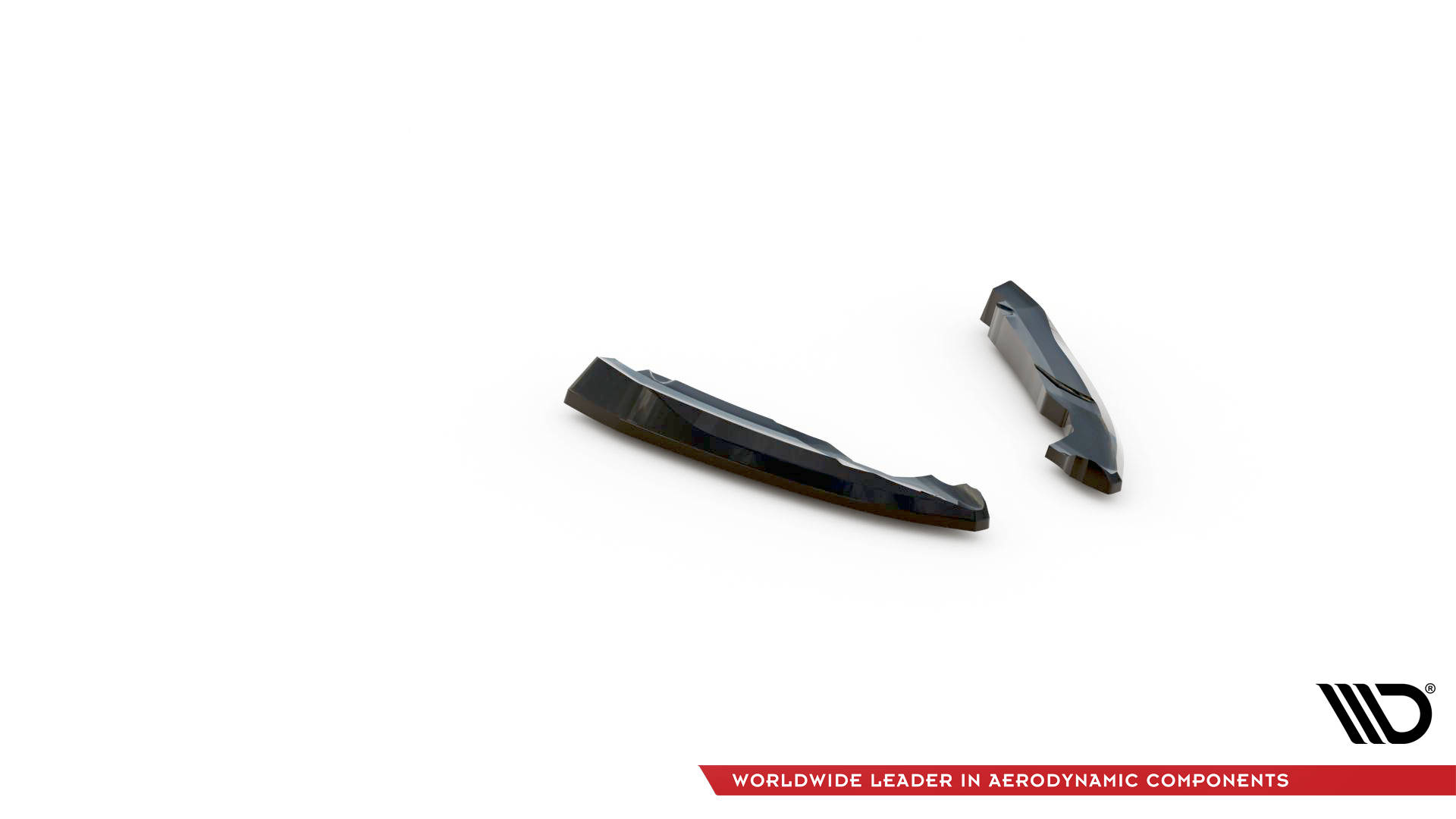 Street+ Heck Ansatz Flaps V.2 passend für Ford Edge Mk2 schwarz Hochglanz