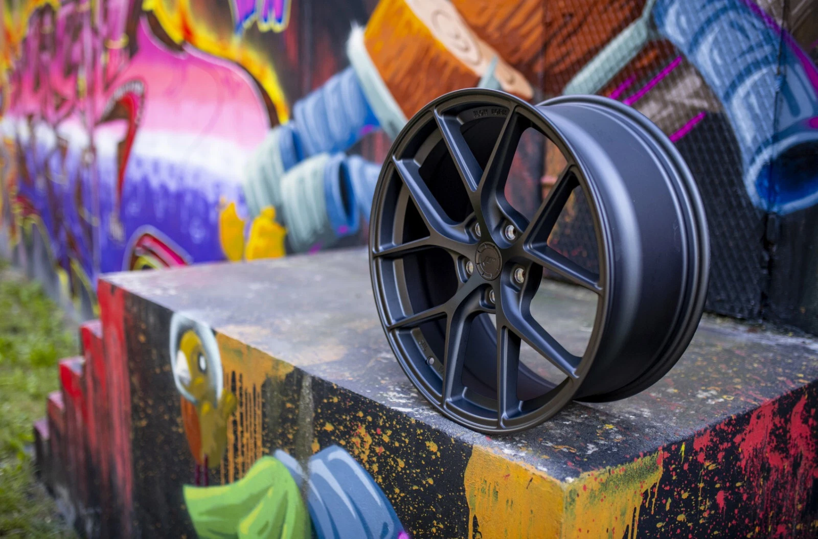 19 zoll SL01 Felgen für Tesla Model 3 e4*2007/46*1293* Gun Metal Flow Form Grau
