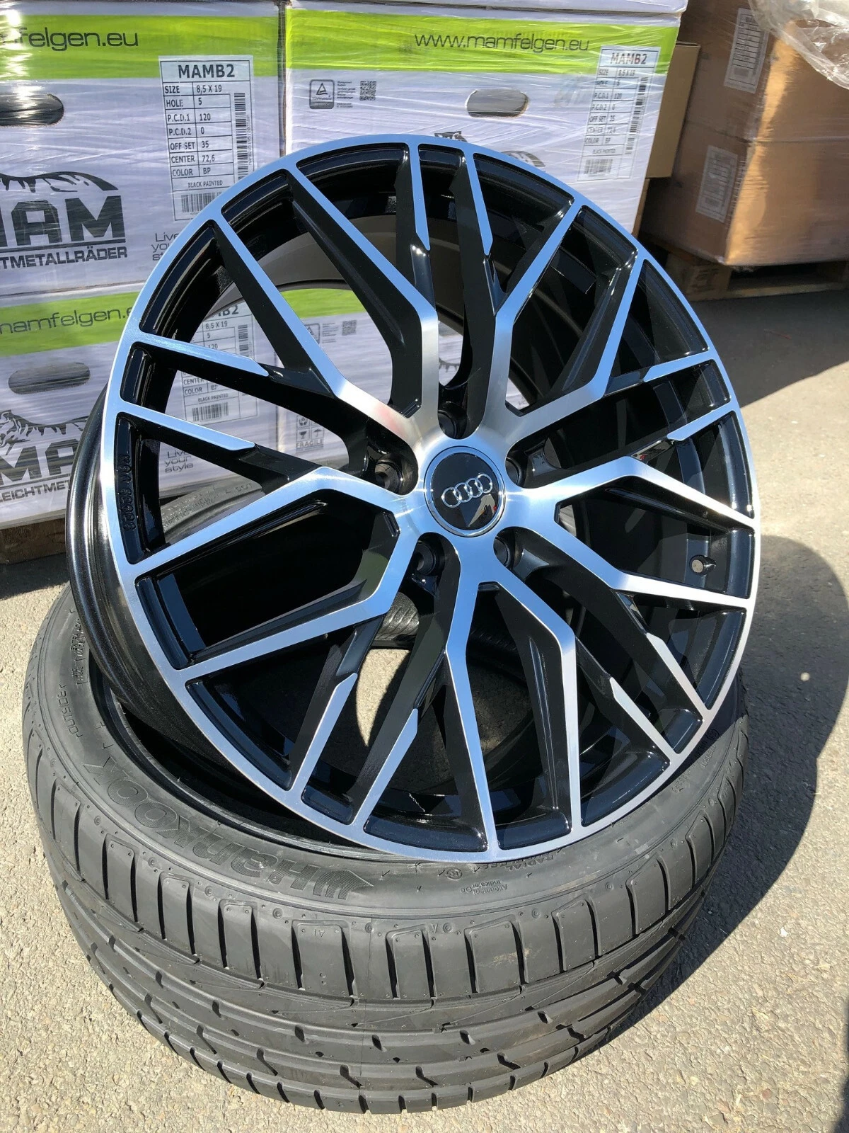 19 Zoll RS4 Felgen für VW Golf 5 6 7 GTI R R32 Performance Clubsport GTD GTE R8
