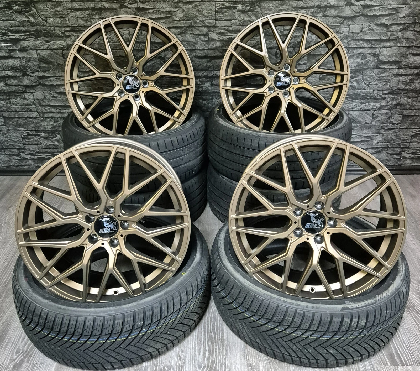 19 Zoll UA1 Alu Felgen 5x112 Grau für Skoda Octavia 5E 1Z NX RS Scout Superb Neu