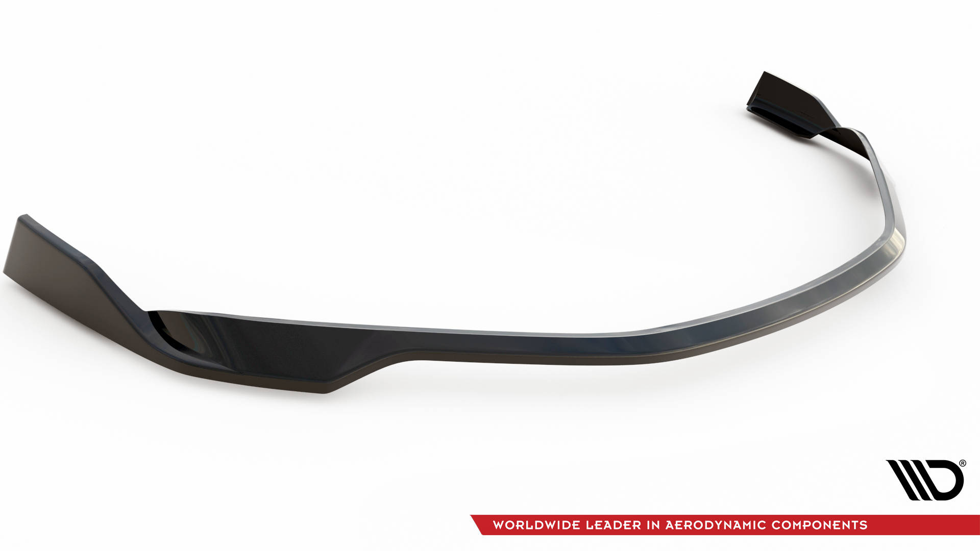 Street+ Spoilerlippe Front Ansatz passend für Porsche 911 Turbo S 992 schwarz Hochglanz