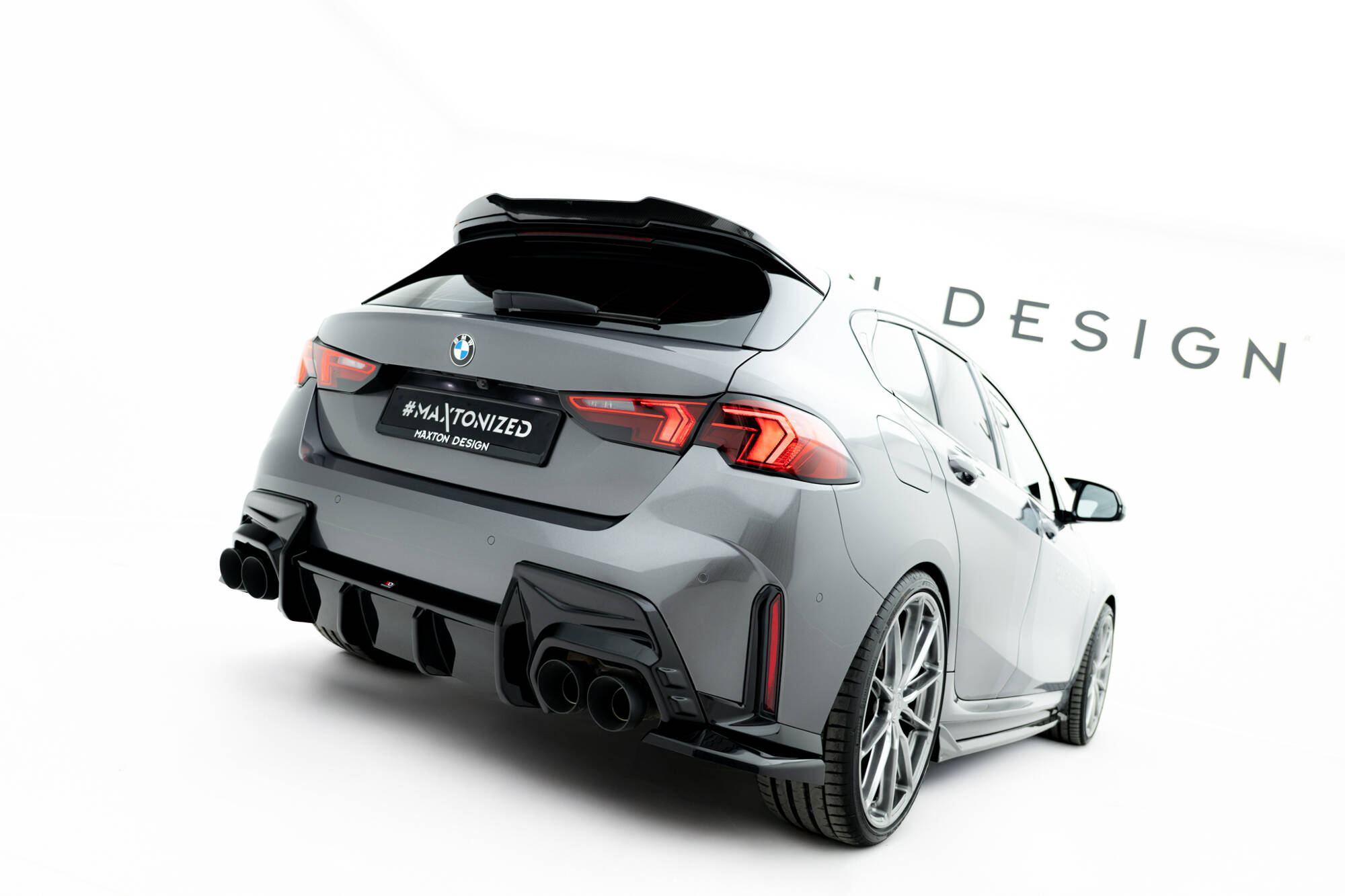 Carbon Fiber Heckklappenspoiler passend für BMW M135i / M-Paket F70