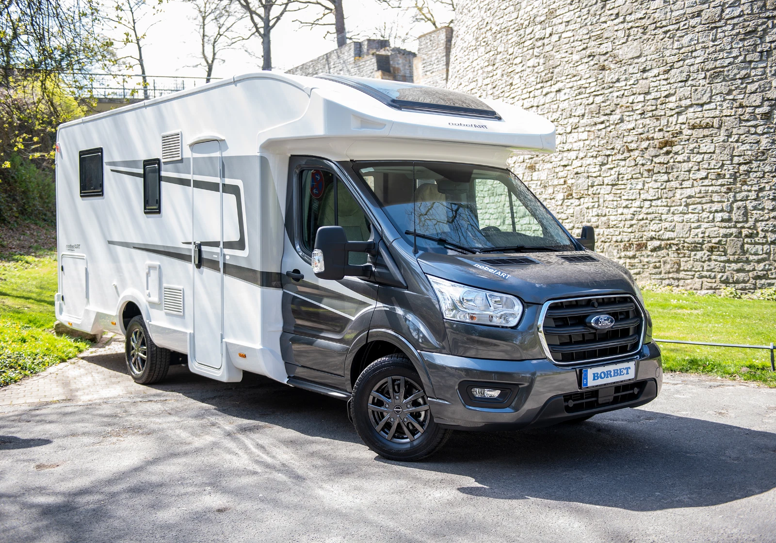 16 Zoll CW5 Borbet Alu Felgen für Renault Master Womo Wohnmobil 5x130 Camper